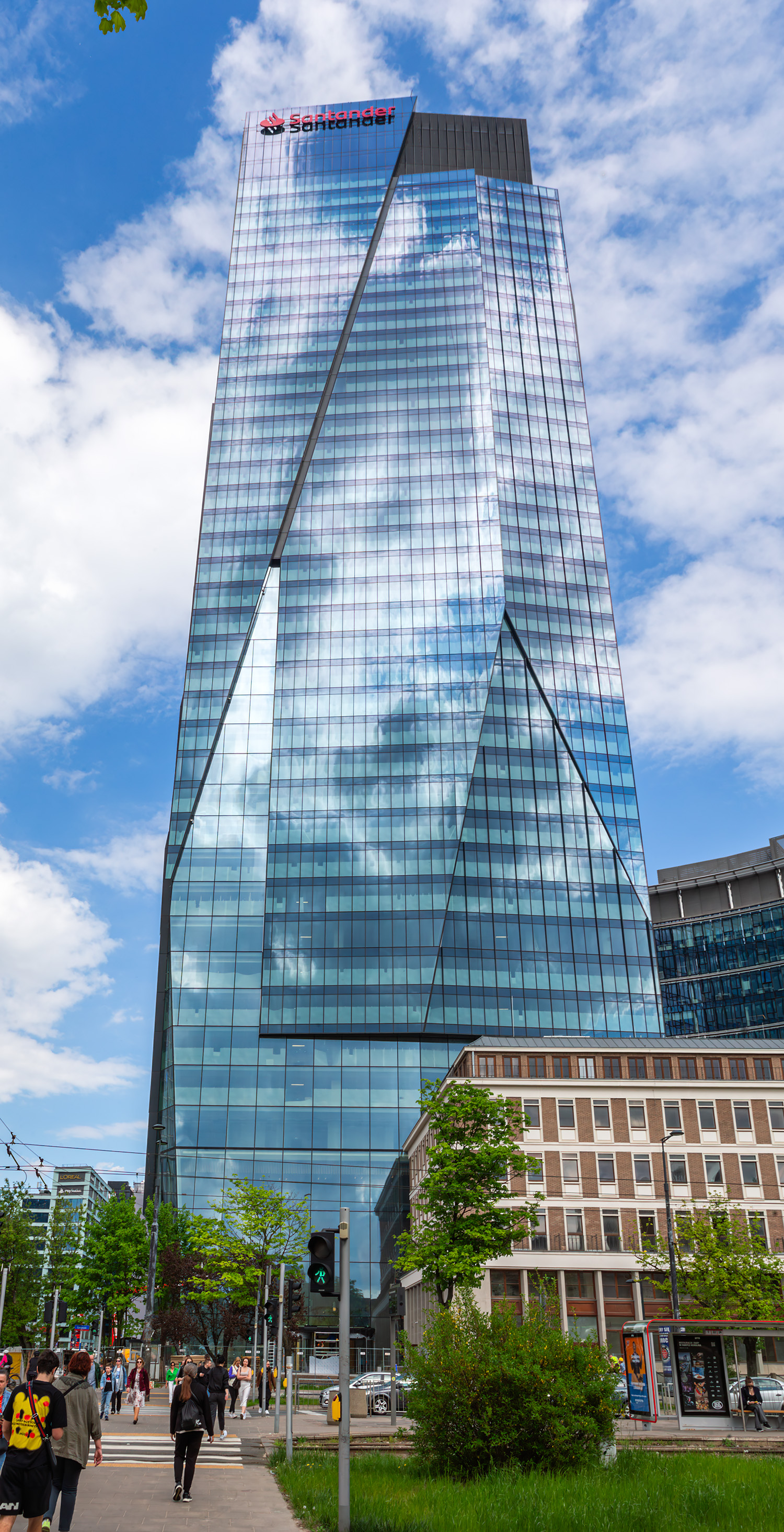 The Bridge, Warsaw - Looking up. © Mathias Beinling