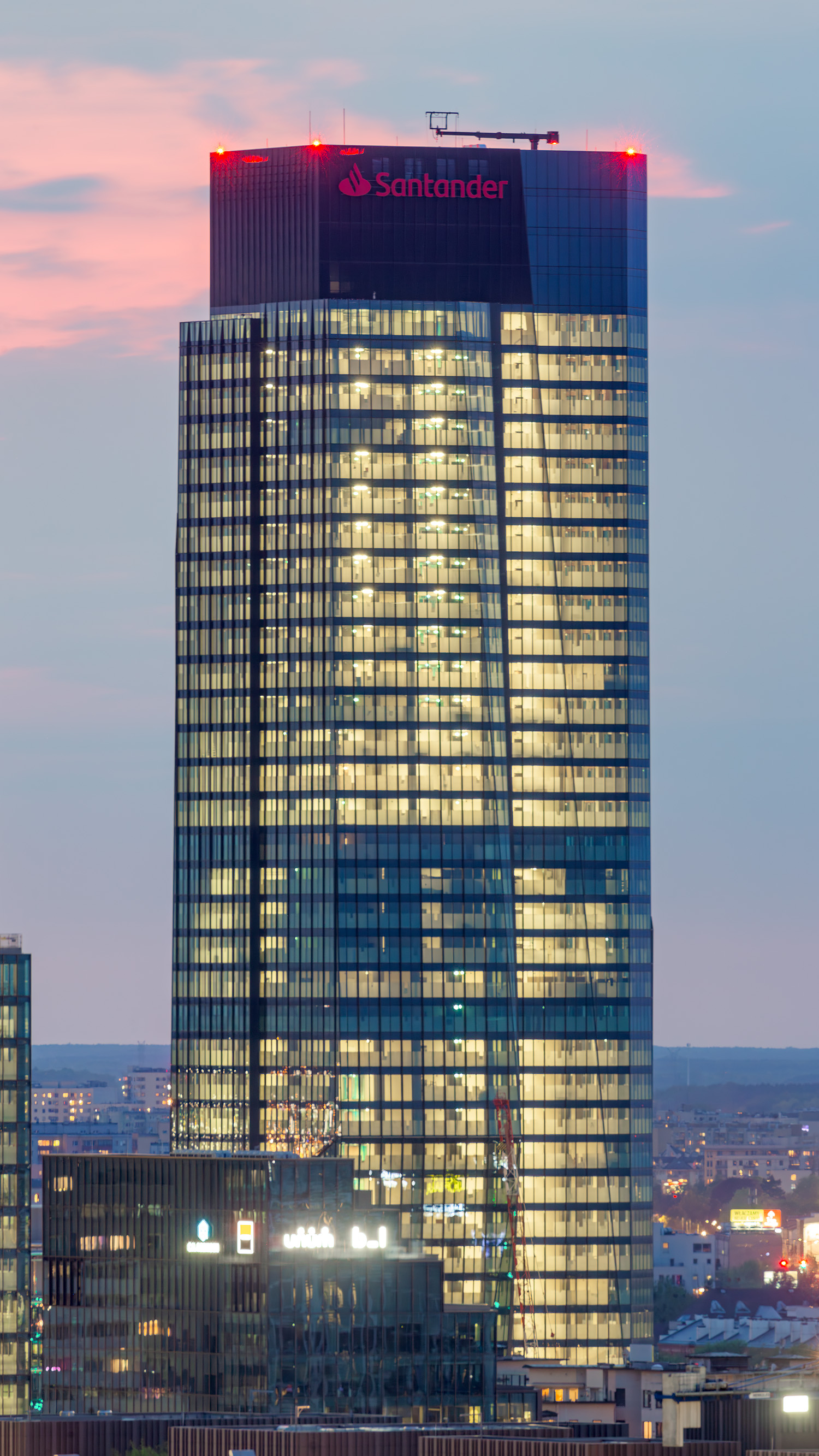 The Bridge, Warsaw - View from Novotel. © Mathias Beinling
