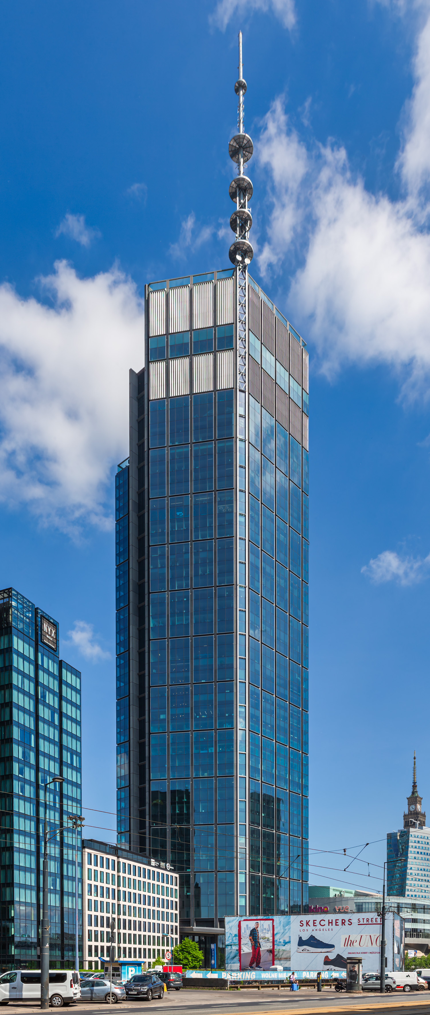 Varso Tower, Warsaw - View from the southwest. © Mathias Beinling