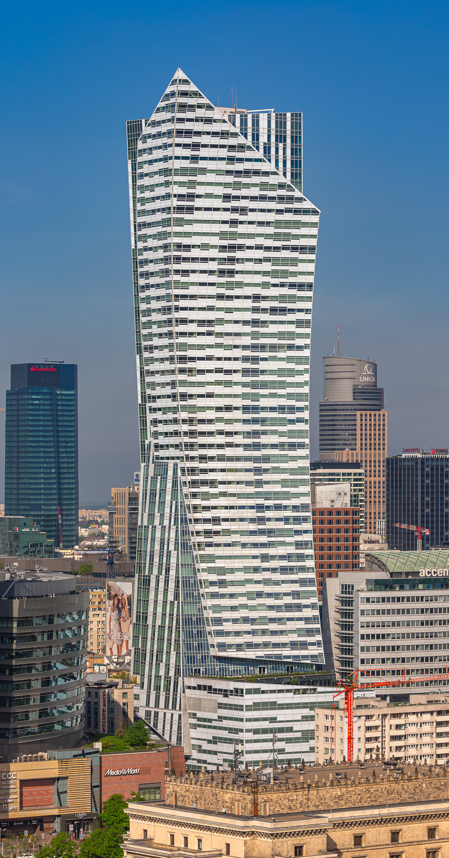 Zlota 44 - View from Novotel