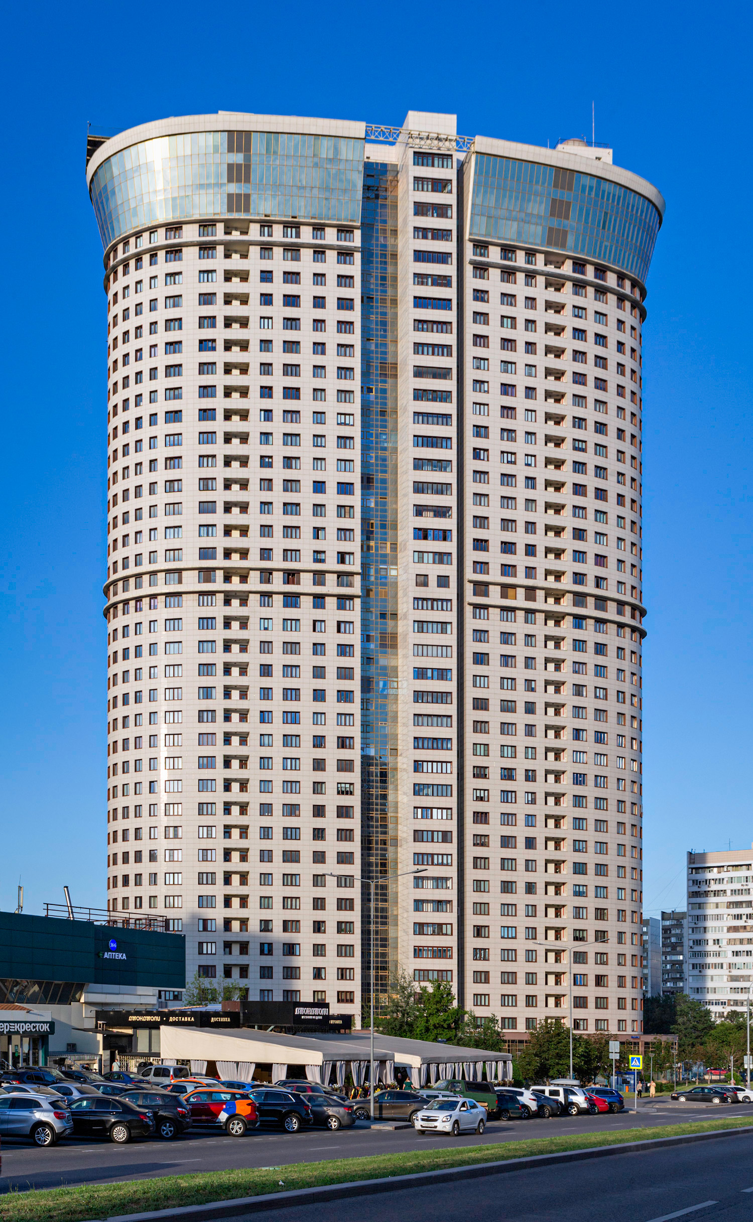 Bastion, Moscow - View from the west. © Mathias Beinling