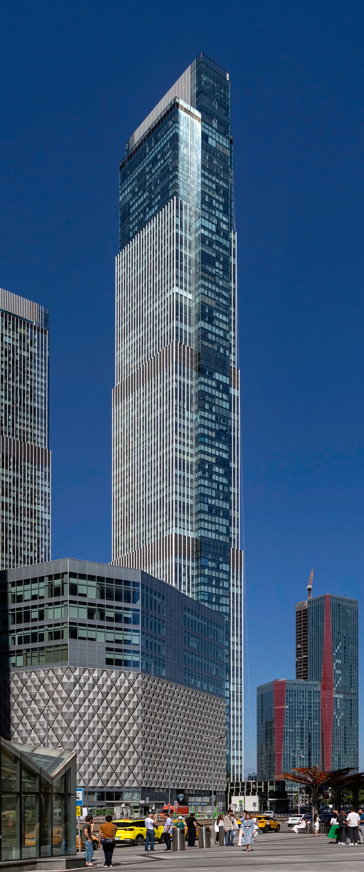 Neva Towers 2, Moscow - View from the southeast. © Mathias Beinling