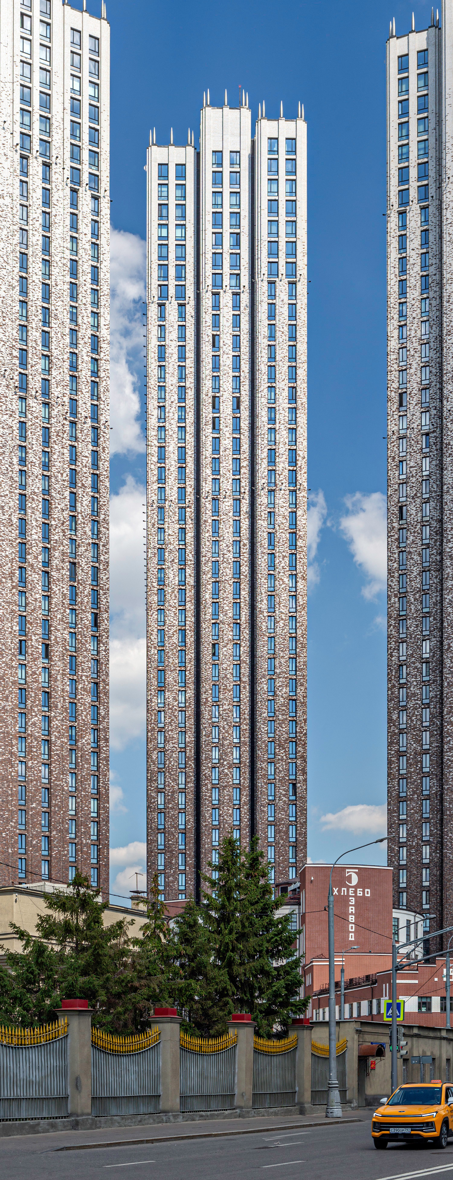 Presnya City 2, Moscow - View from the southeast. © Mathias Beinling