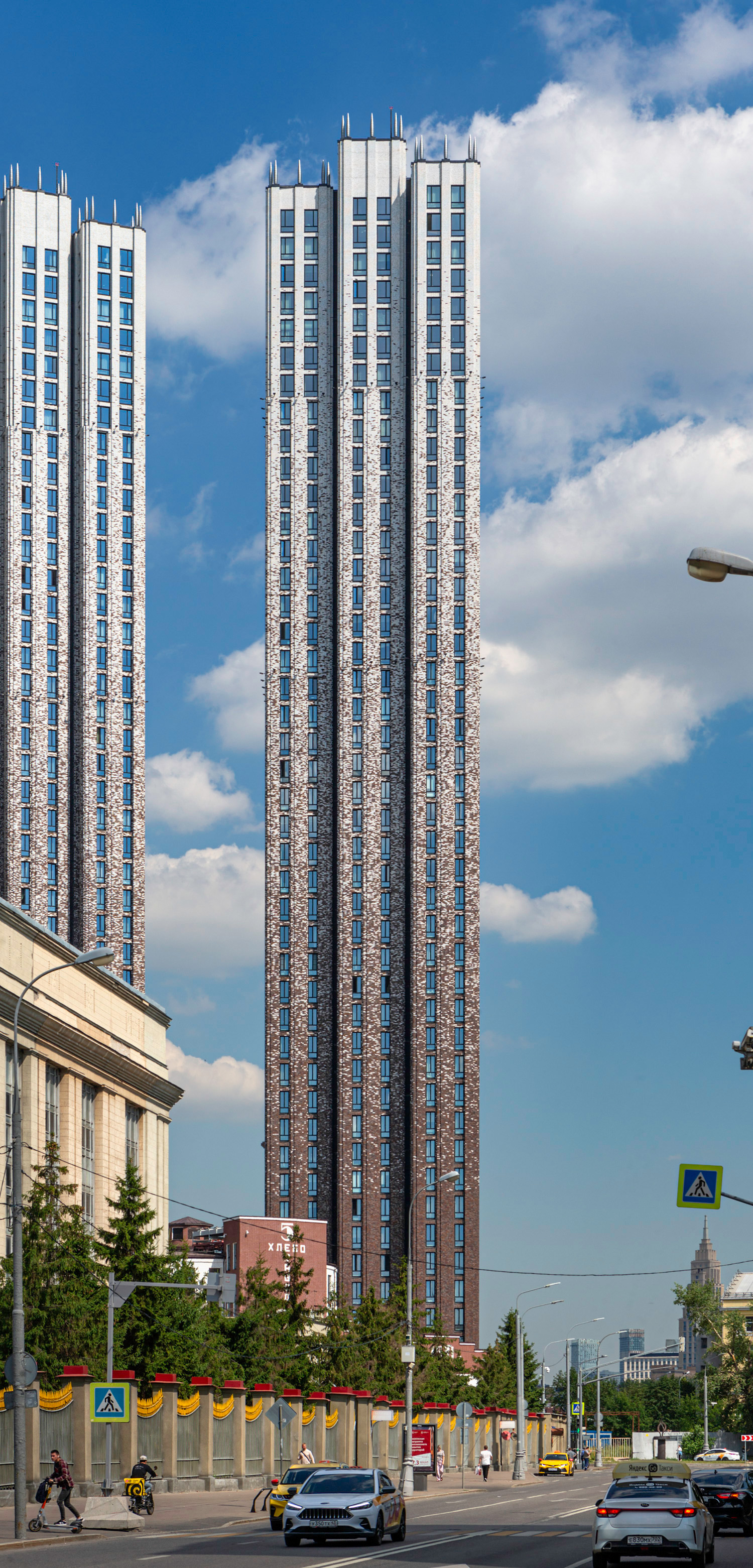 Presnya City 3, Moscow - View from the south. © Mathias Beinling