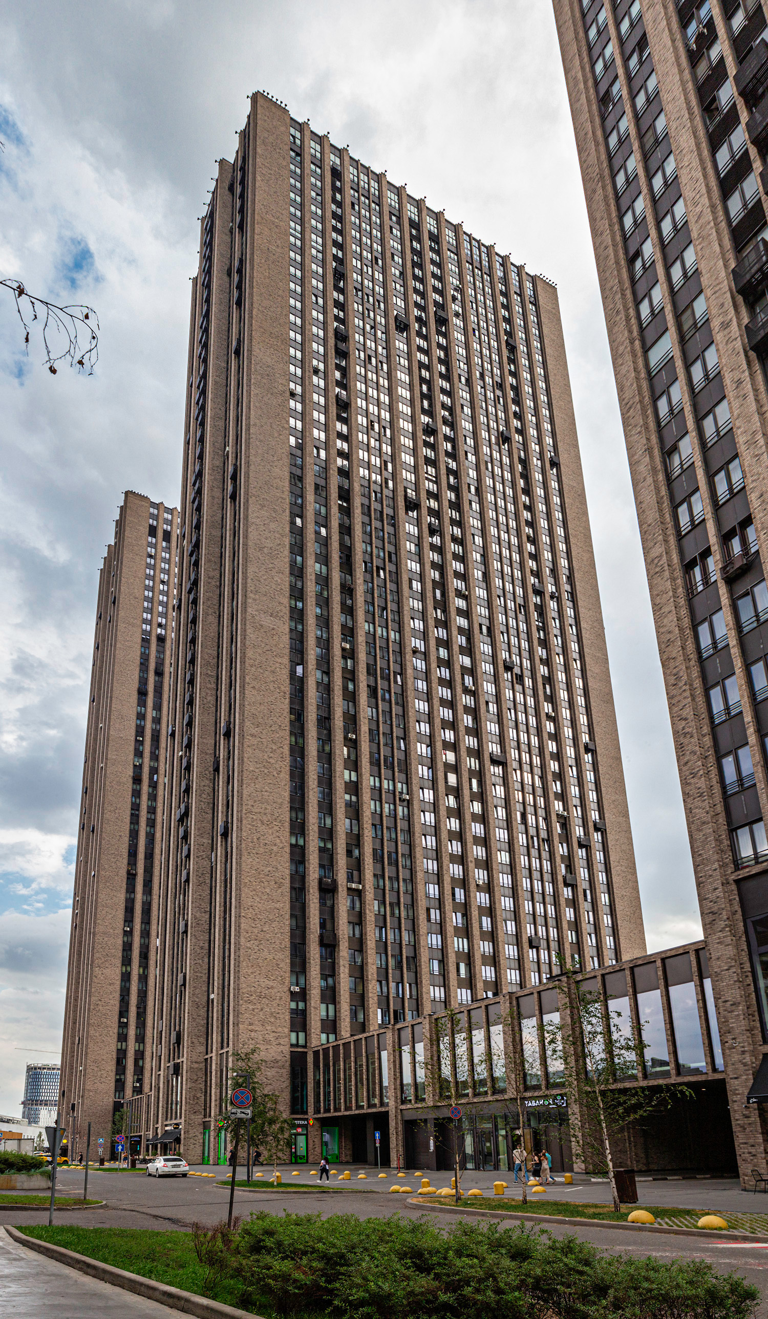 Savelovskii City - Coltrane, Moscow - View from the north. © Mathias Beinling