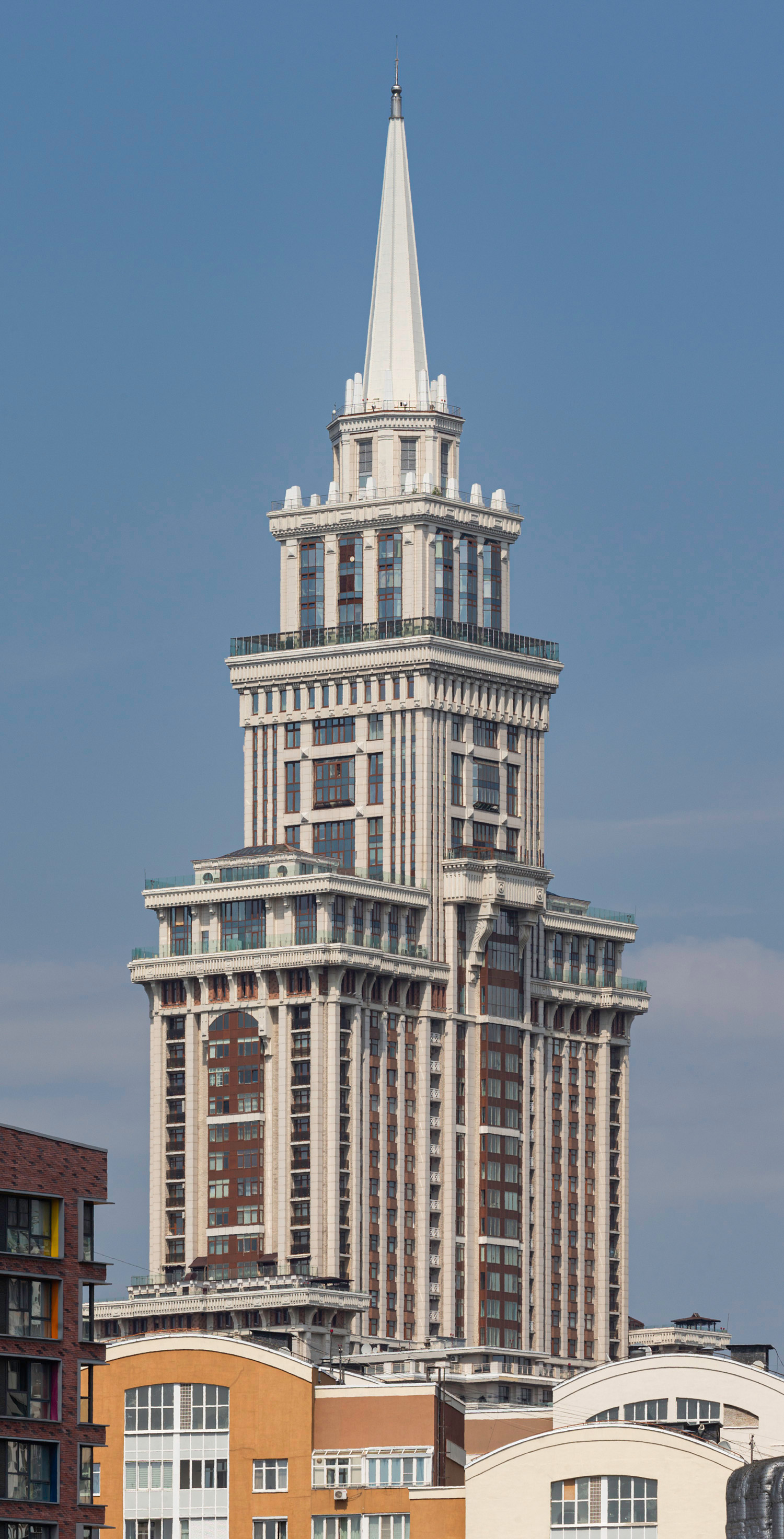 Triumph Palace, Moscow - View from Panoramnyye Kacheli. © Mathias Beinling