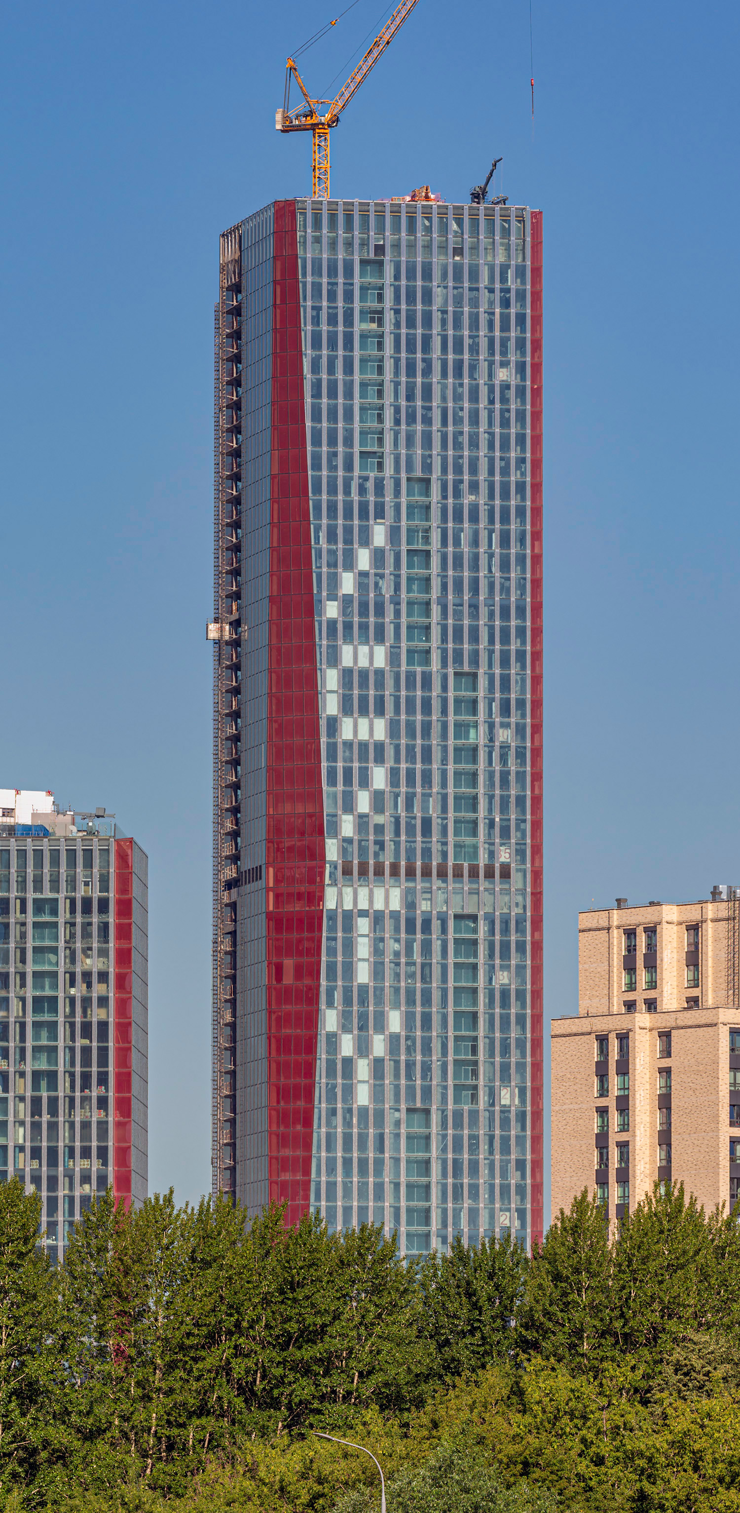 iCity Space Tower, Moscow - View across the Moskwa. © Mathias Beinling