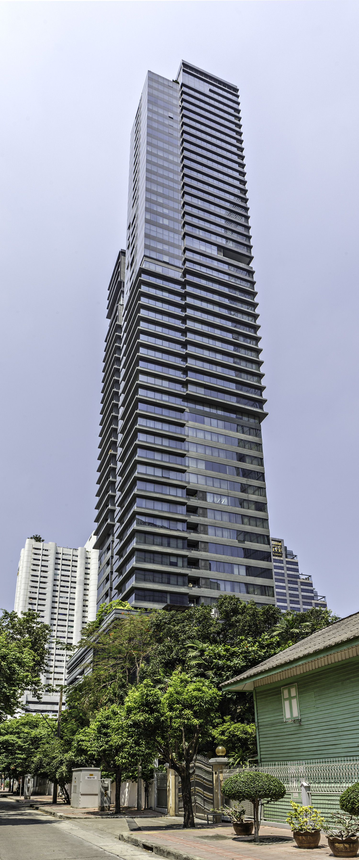 M Silom, Bangkok - View from the west. © Mathias Beinling