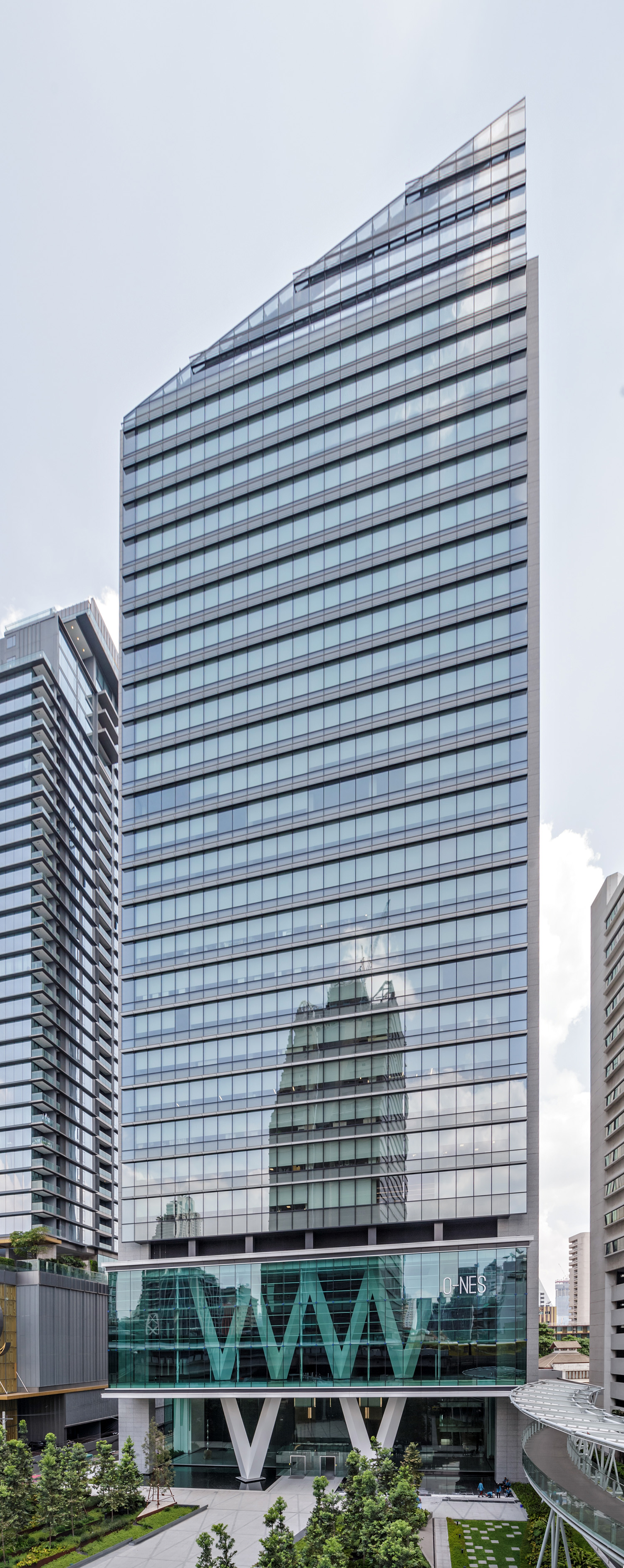 O-NES Tower, Bangkok - View from Nana Station. © Mathias Beinling