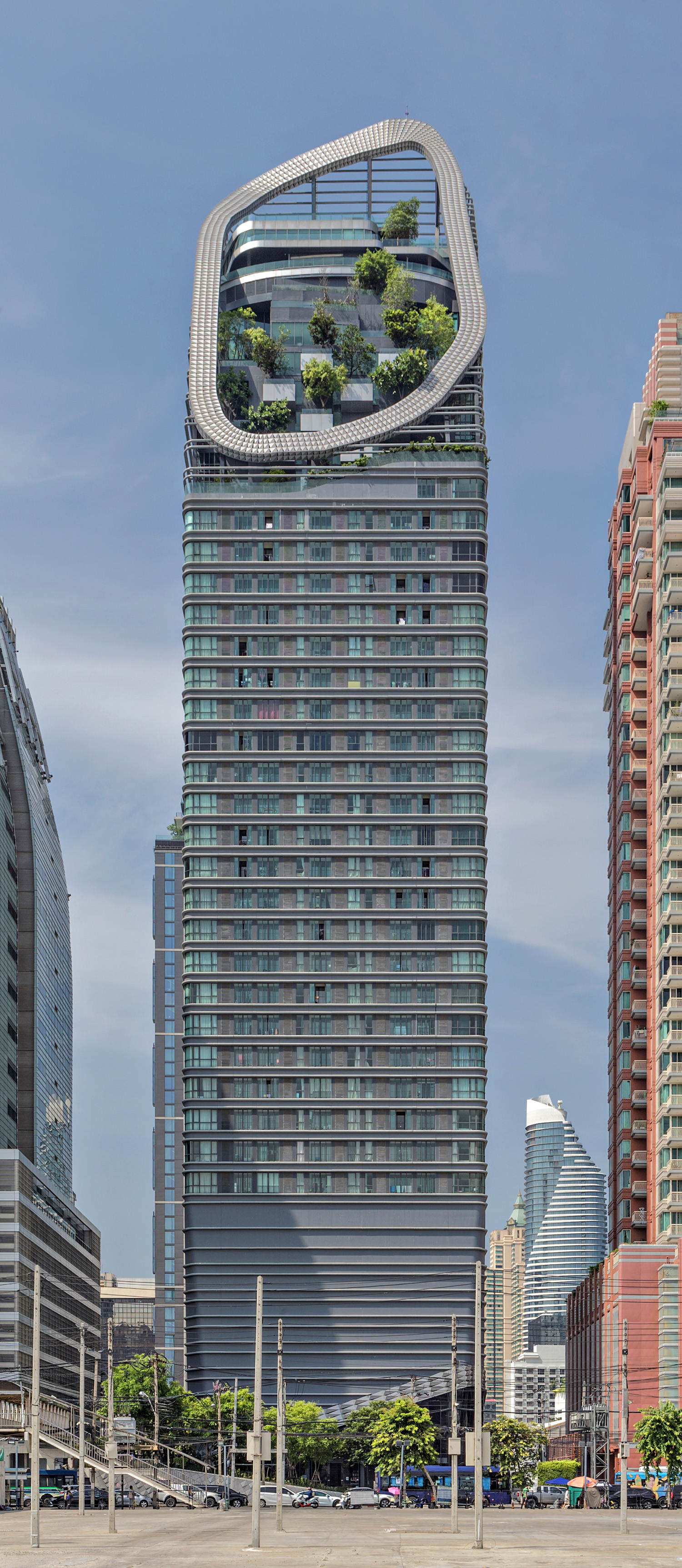 Q Chidlom, Bangkok - View from the north. © Mathias Beinling