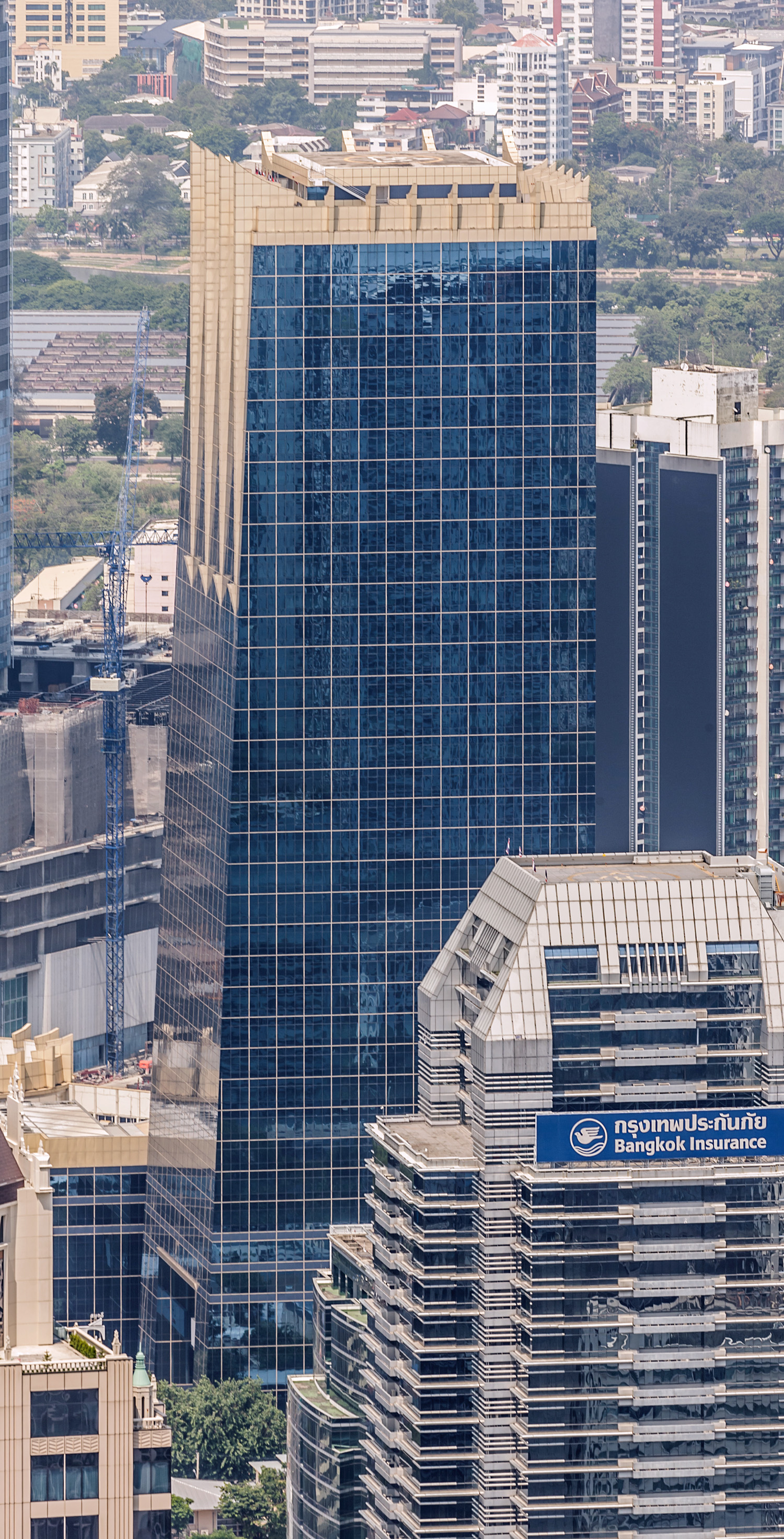 Q House Lumpini, Bangkok - View from King Power Mahanakhon. © Mathias Beinling