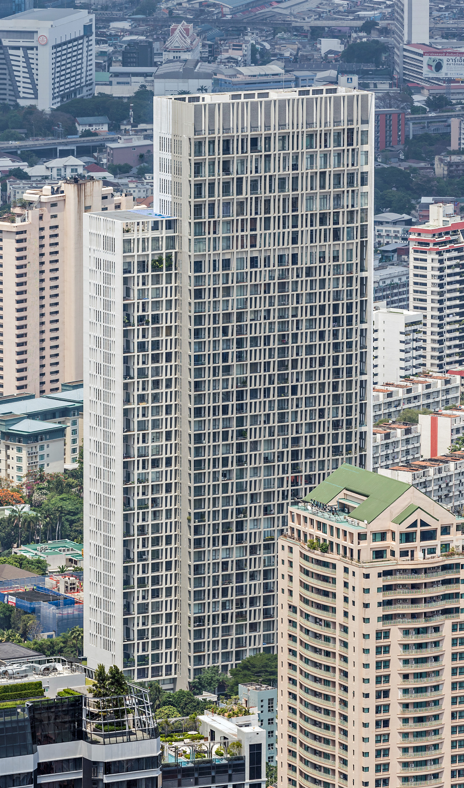 Sukhothai Residences, Bangkok - View from King Power Mahanakhon. © Mathias Beinling