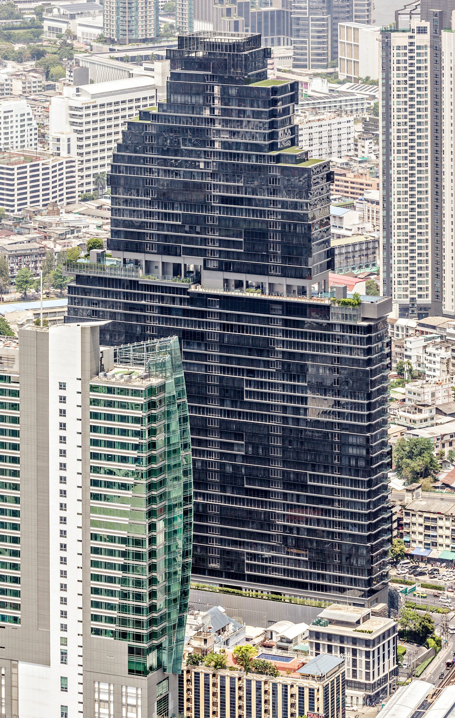 The Bangkok Sathorn, Bangkok - View from King Power Mahanakhon. © Mathias Beinling