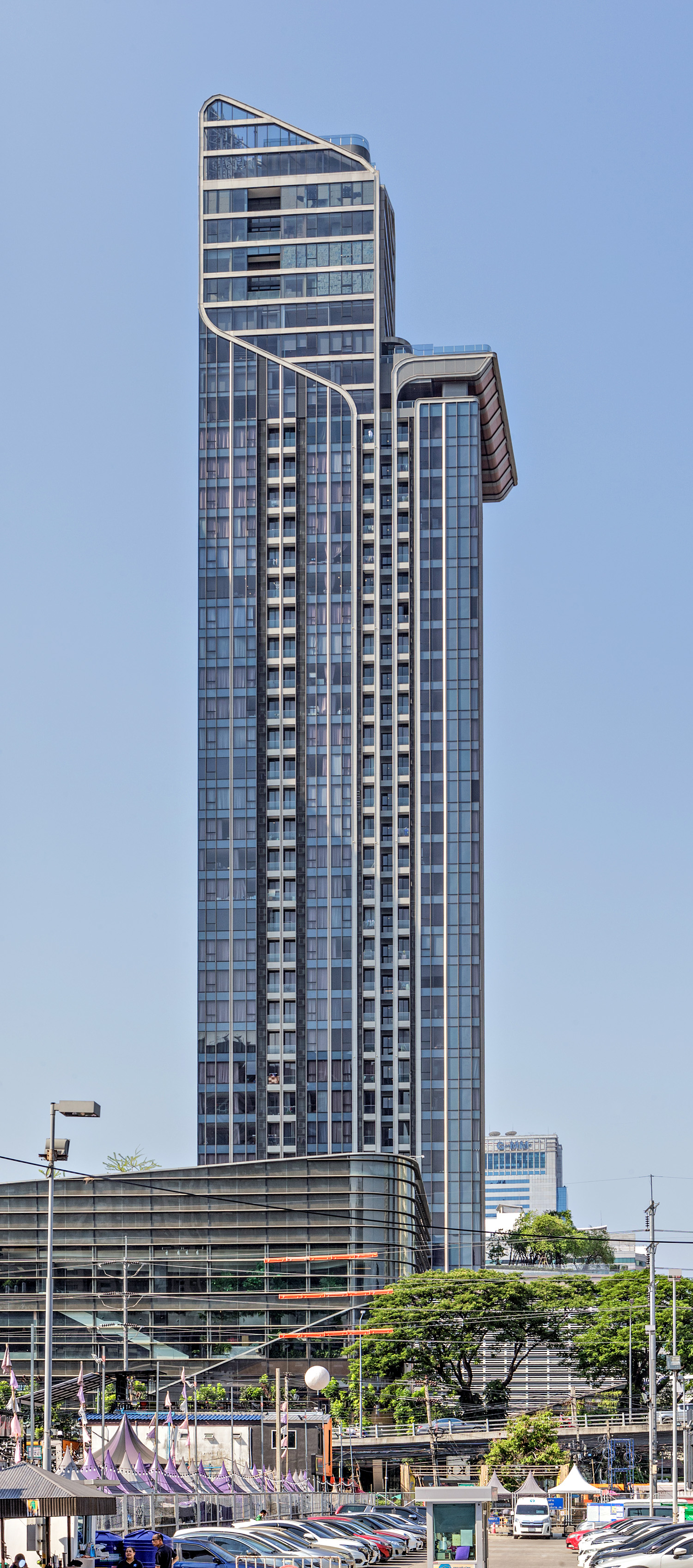 The Esse at Singha Complex, Bangkok - View from the north. © Mathias Beinling
