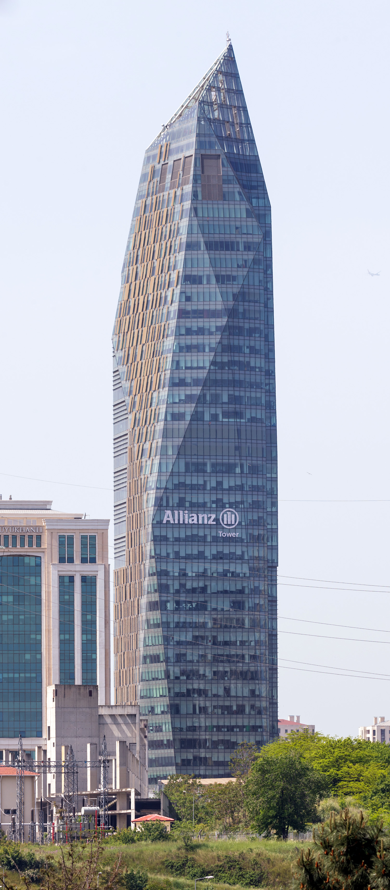 Allianz Tower, Istanbul - View from the northeast. © Mathias Beinling