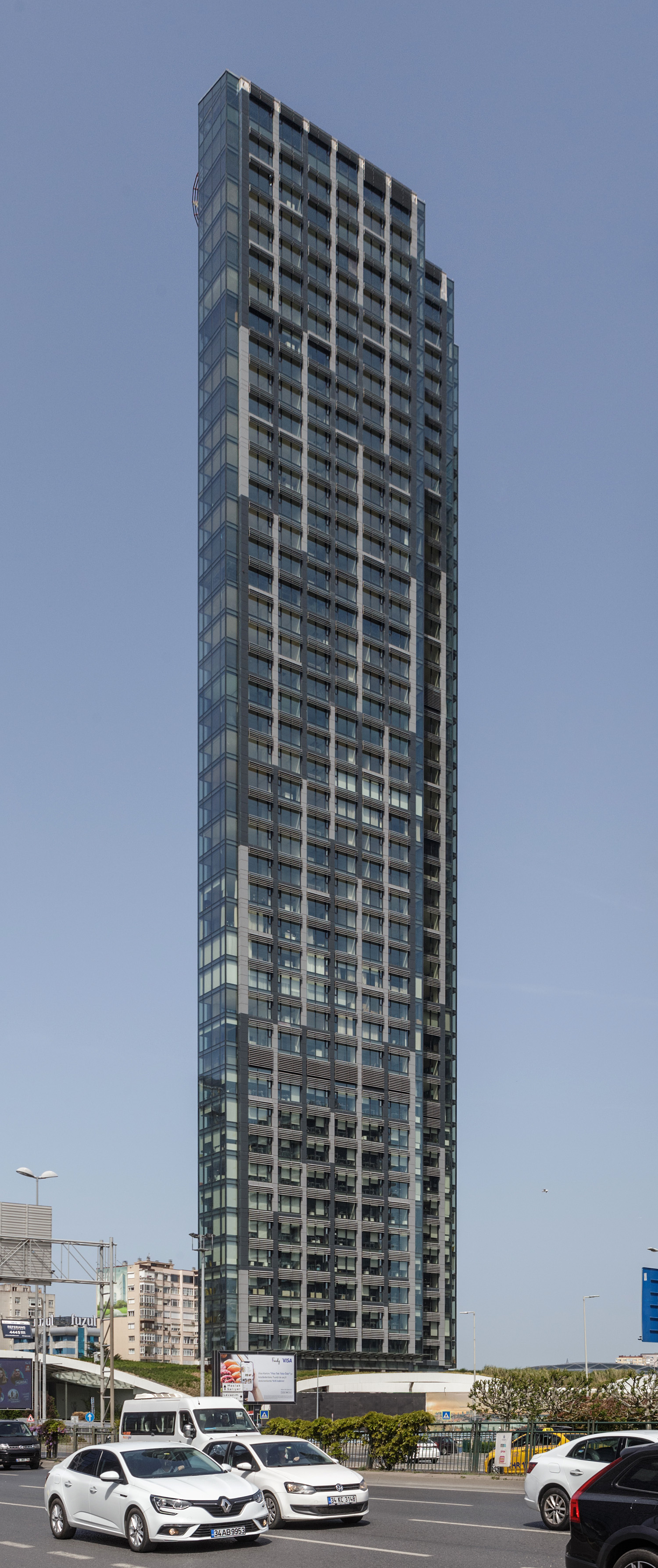 Ciftci Tower A, Istanbul - View from the west. © Mathias Beinling