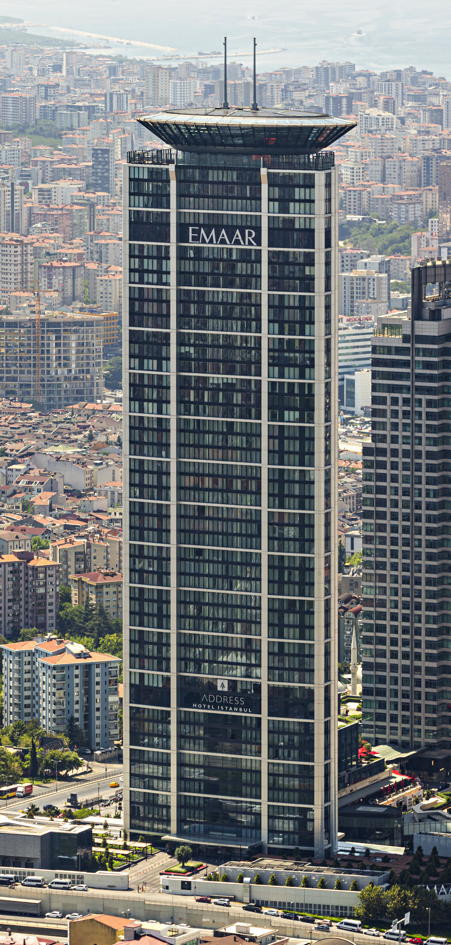 Emaar Square The Address Hotel & Residences, Istanbul - View from aml?ca Tower. © Mathias Beinling