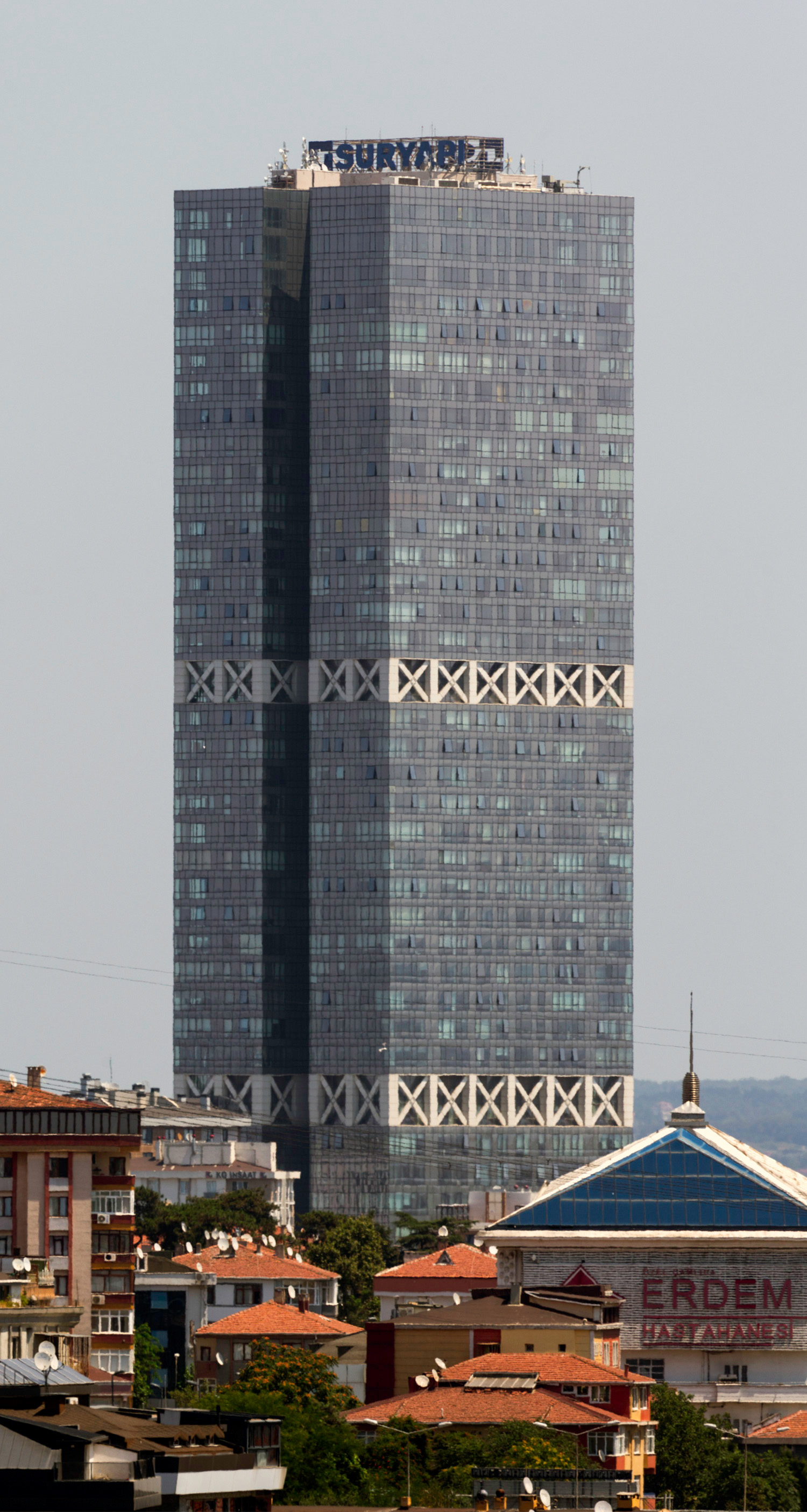 Exen Plaza, Istanbul - View from the southwest. © Mathias Beinling