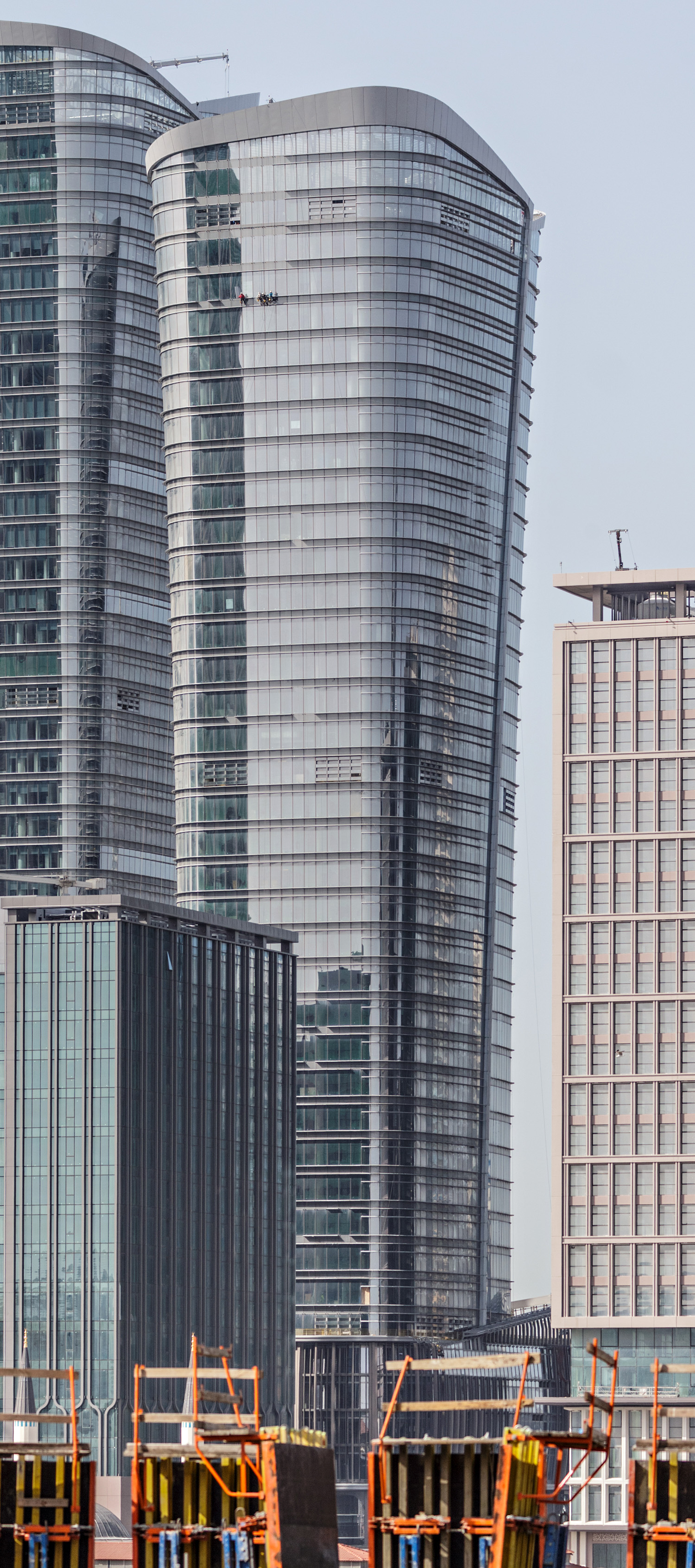 Istanbul International Finance Center Ziraat Tower II, Istanbul - View from the north. © Mathias Beinling