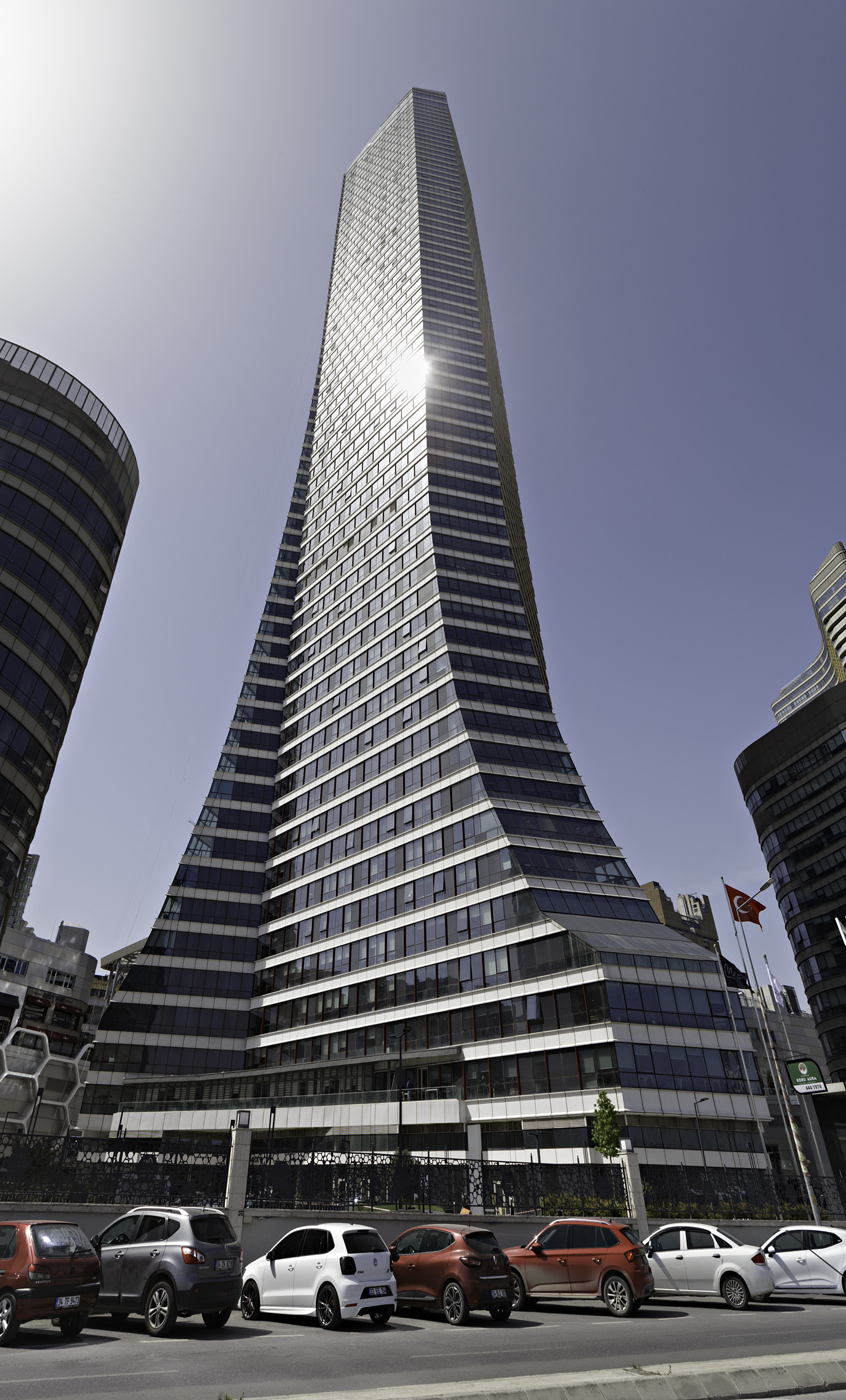 Metropol Tower Istanbul, Istanbul - Vertical panorama. © Mathias Beinling