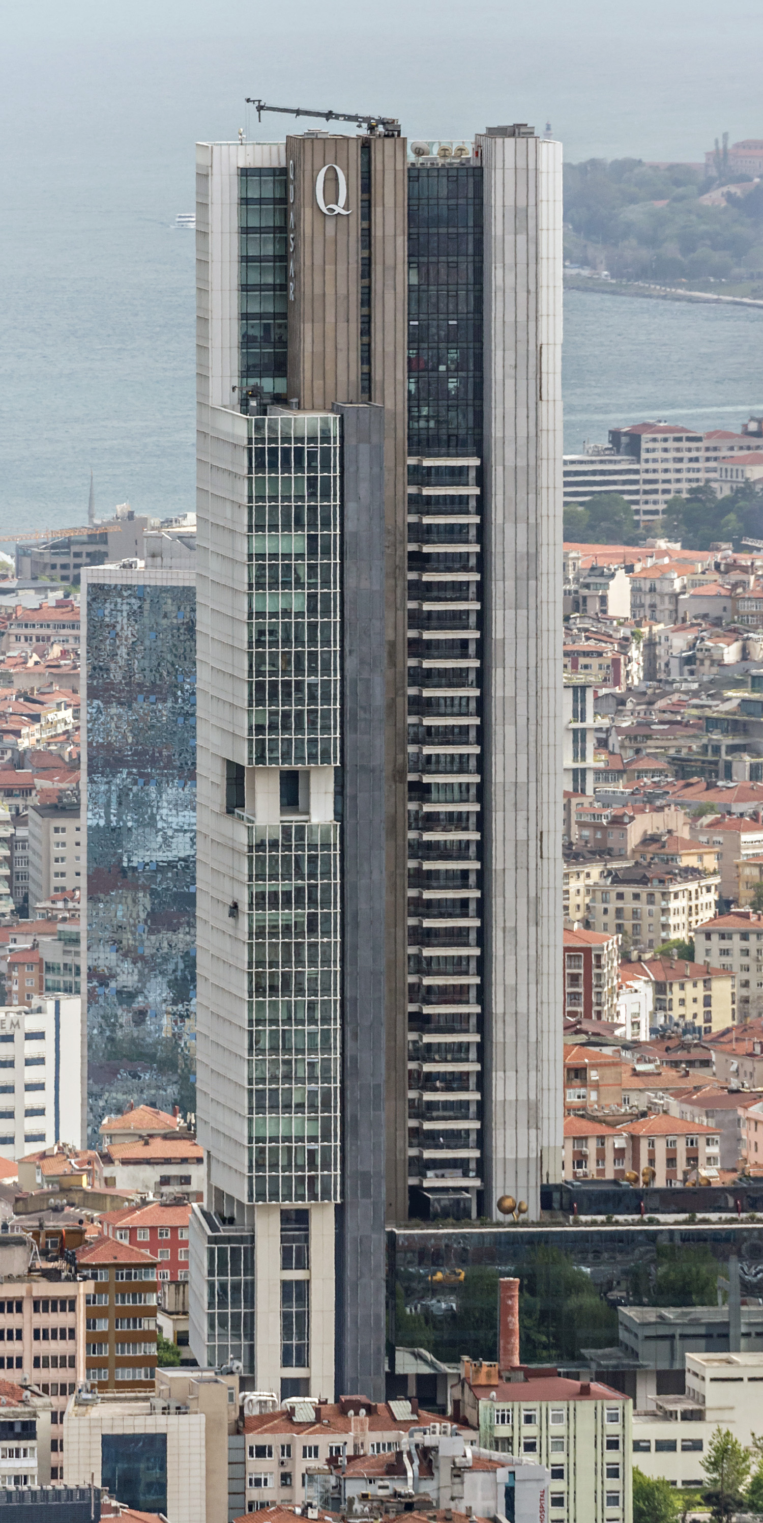 Quasar Residences, Istanbul - View from Sapphire Tower. © Mathias Beinling