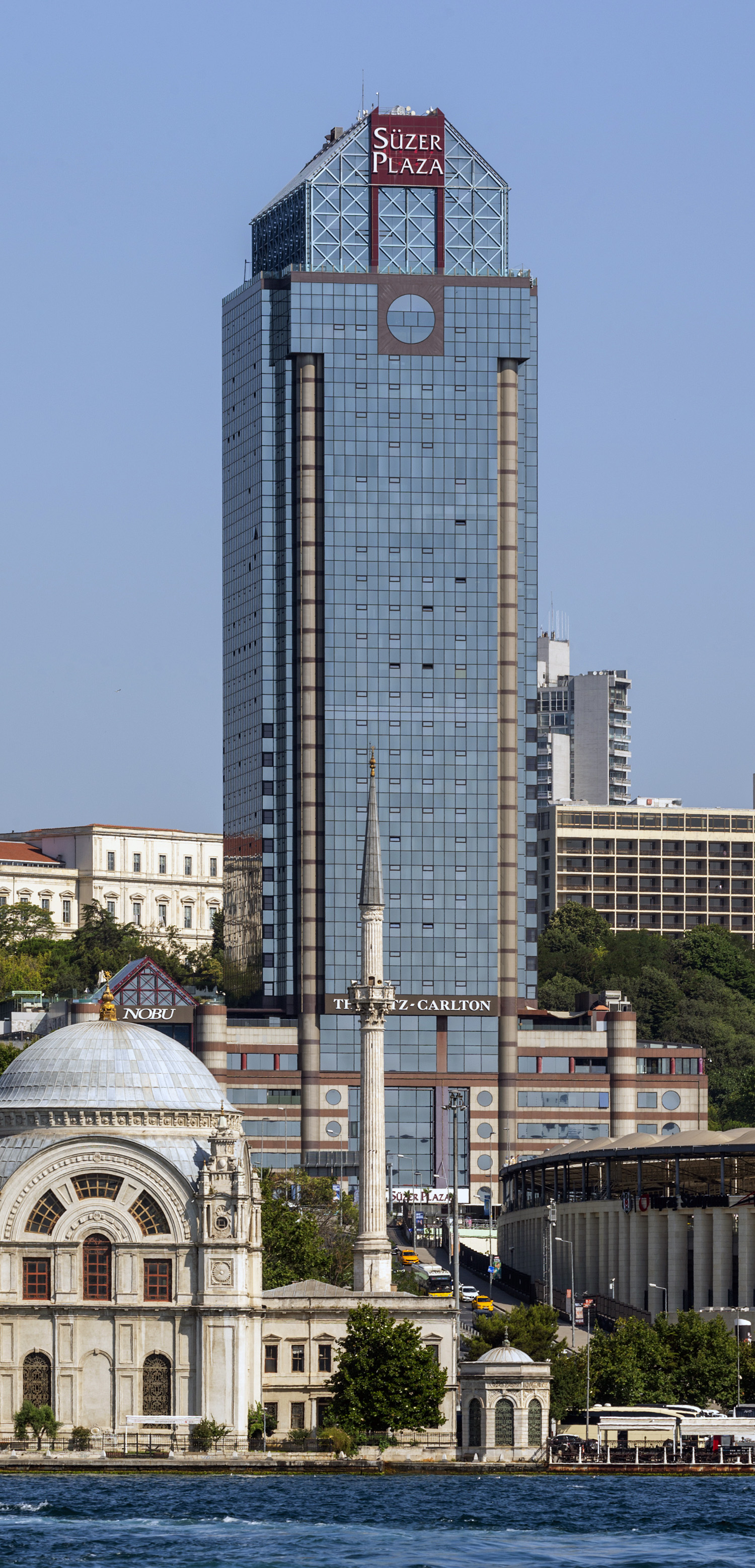 Suzer Plaza Ritz-Carlton, Istanbul - View from a ferry. © Mathias Beinling