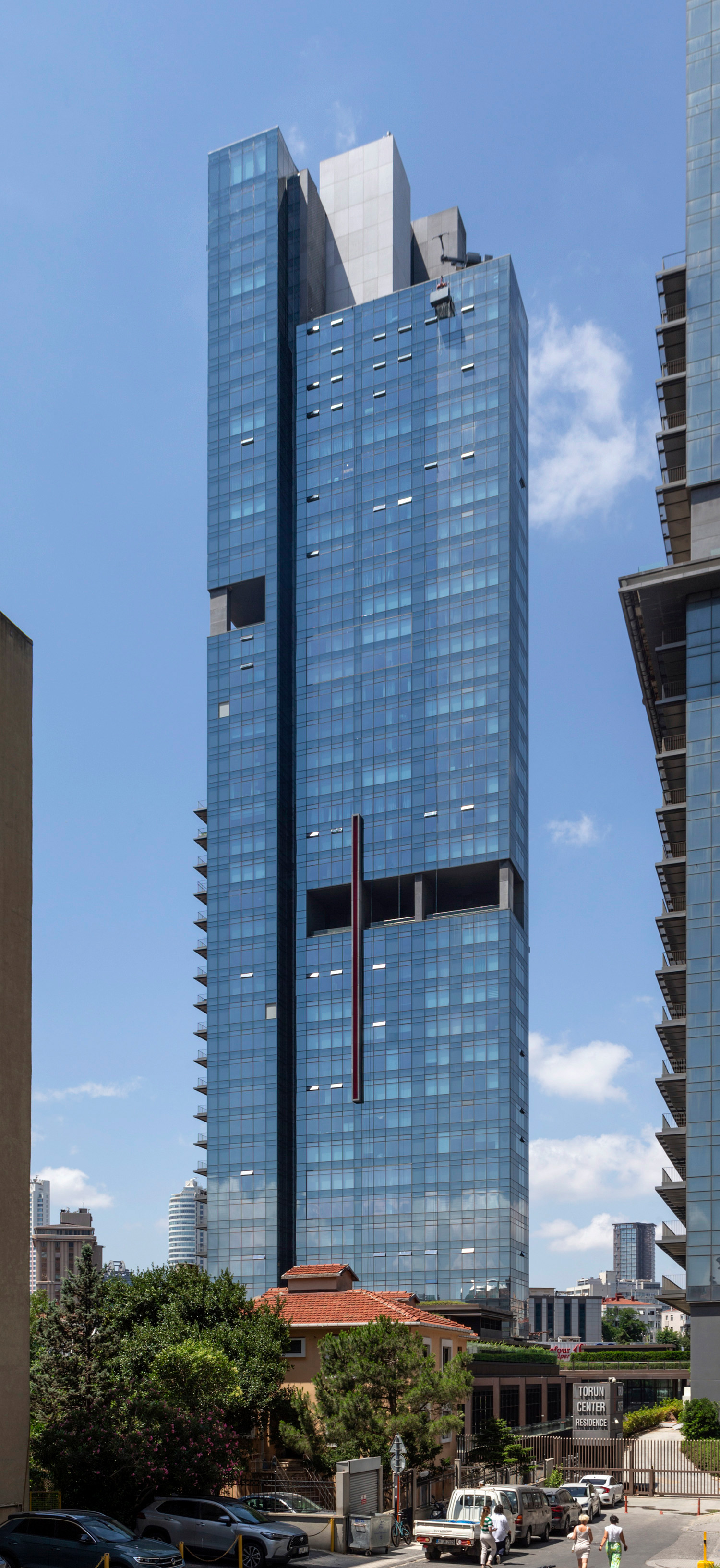 Torun Center - South Tower, Istanbul - View from the east. © Mathias Beinling