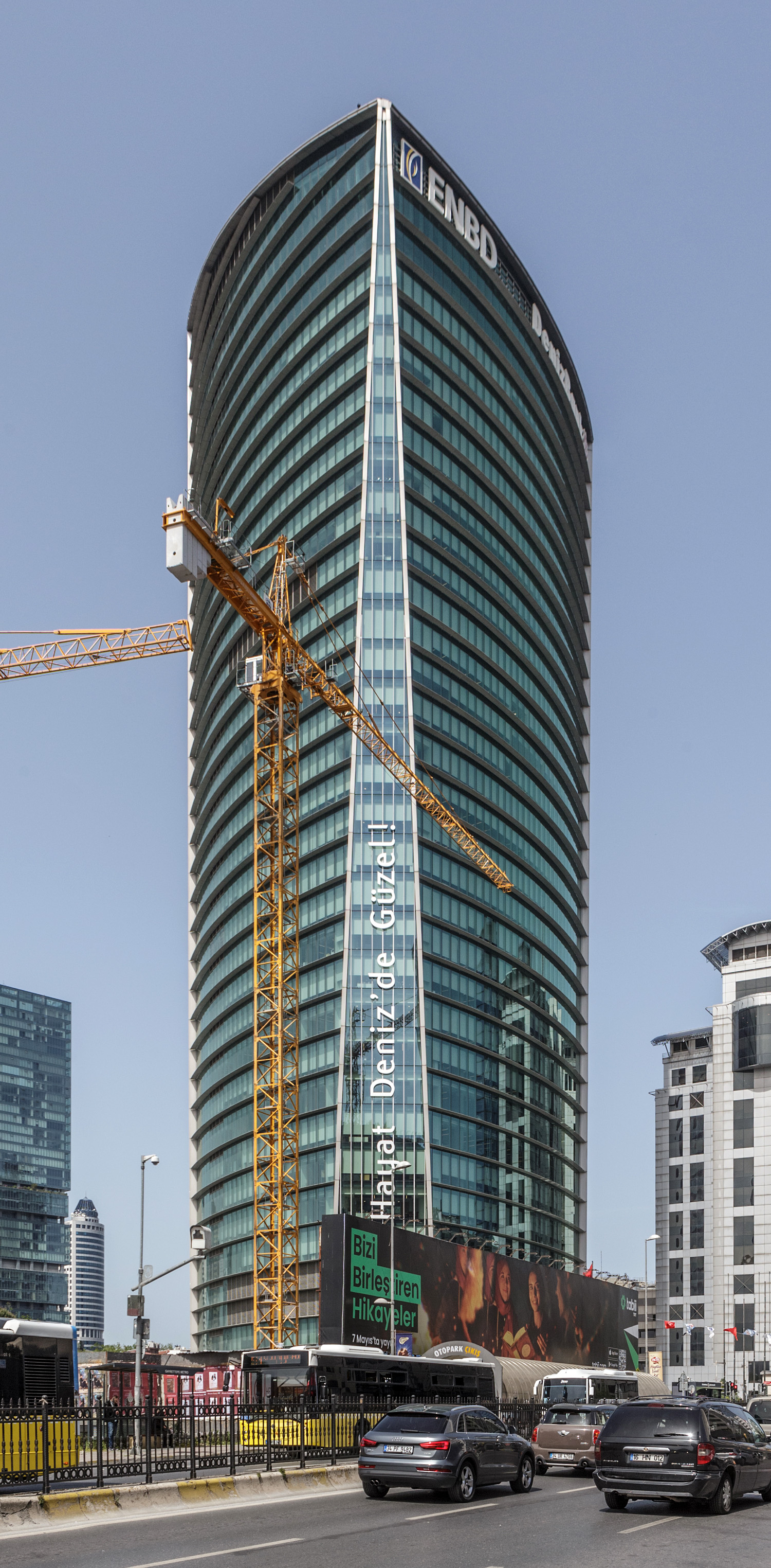 Torun Tower, Istanbul - View from the southwest. © Mathias Beinling