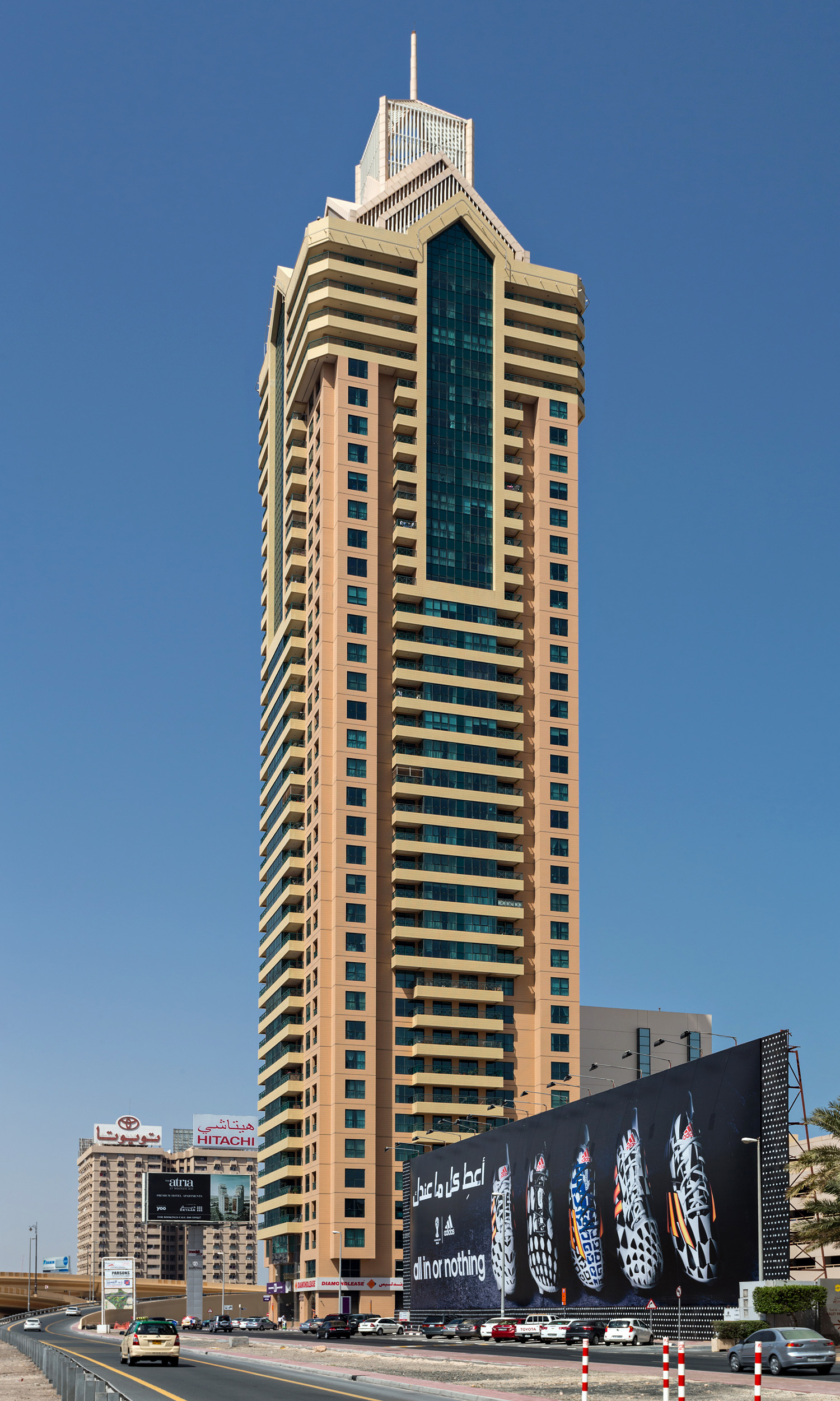Al Kharbash Tower - View from the northeast