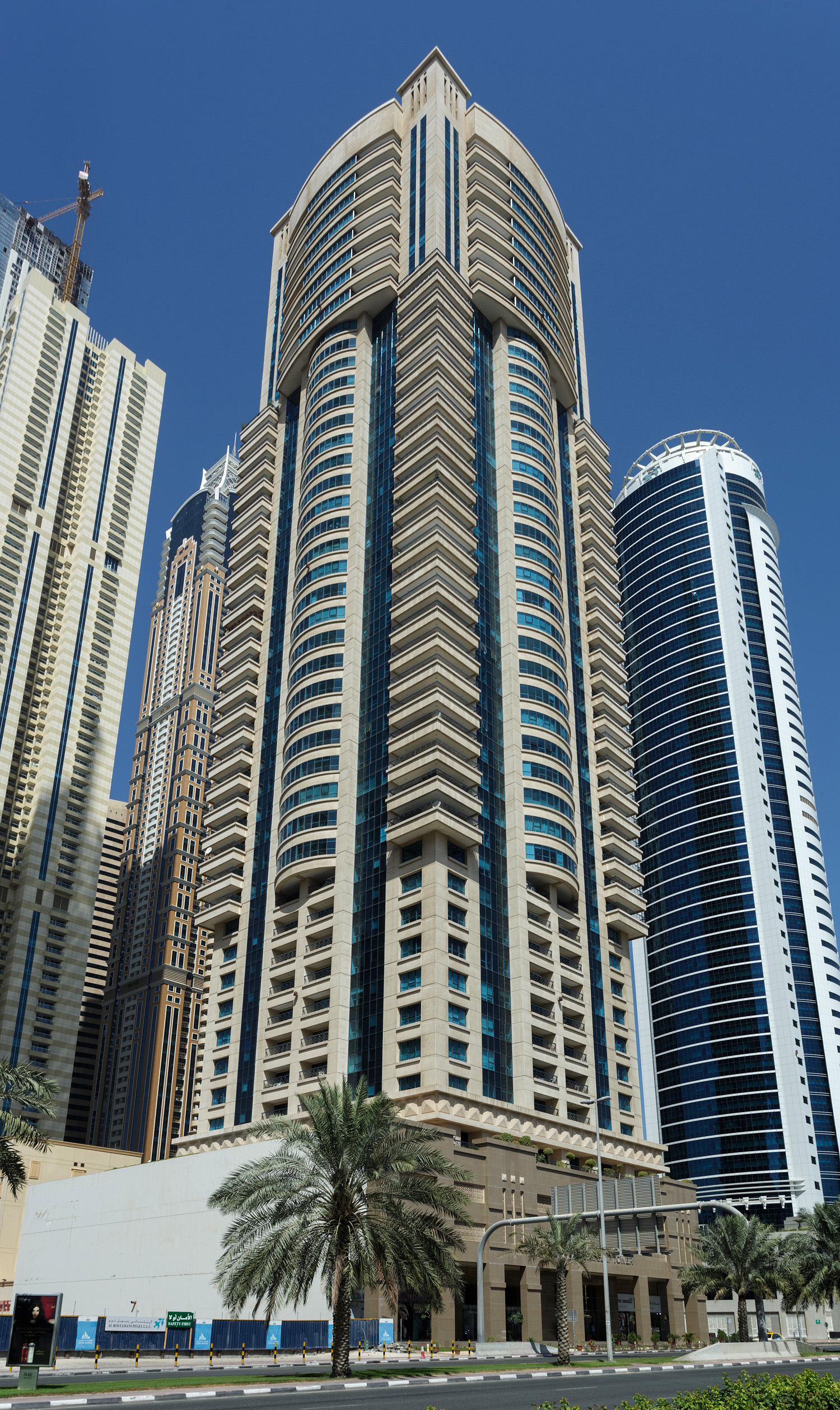 Al Seef Tower - View from the east