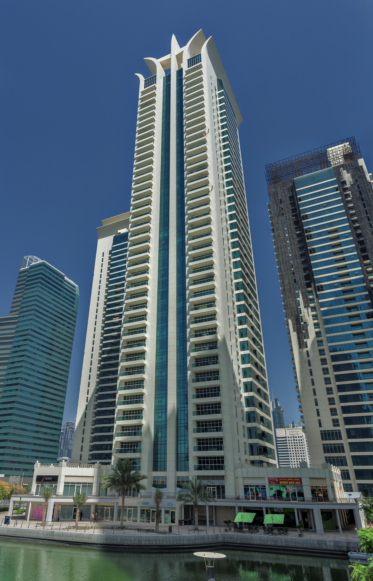 Al Seef Tower II - View from the east