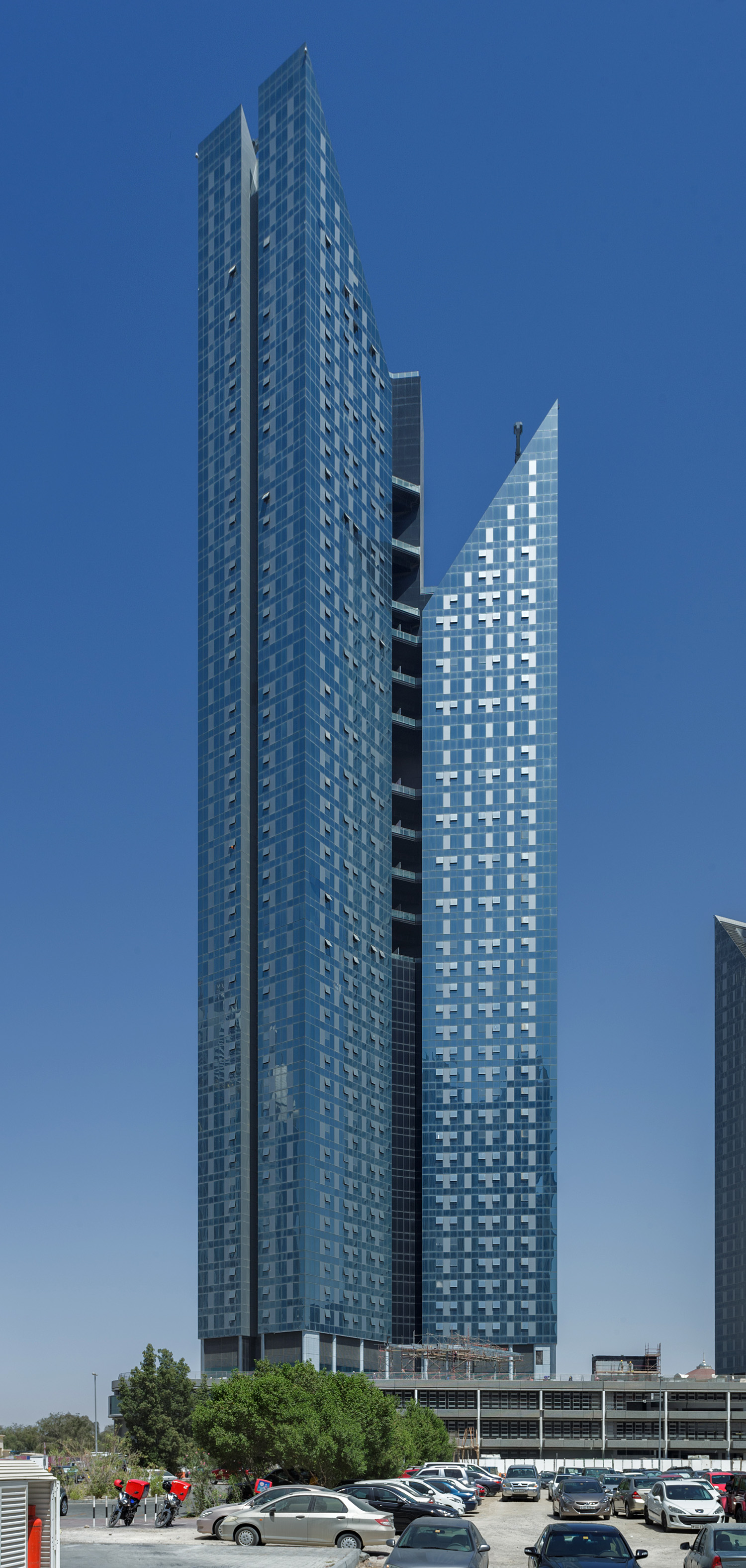 Arady Residential Tower - View from the west