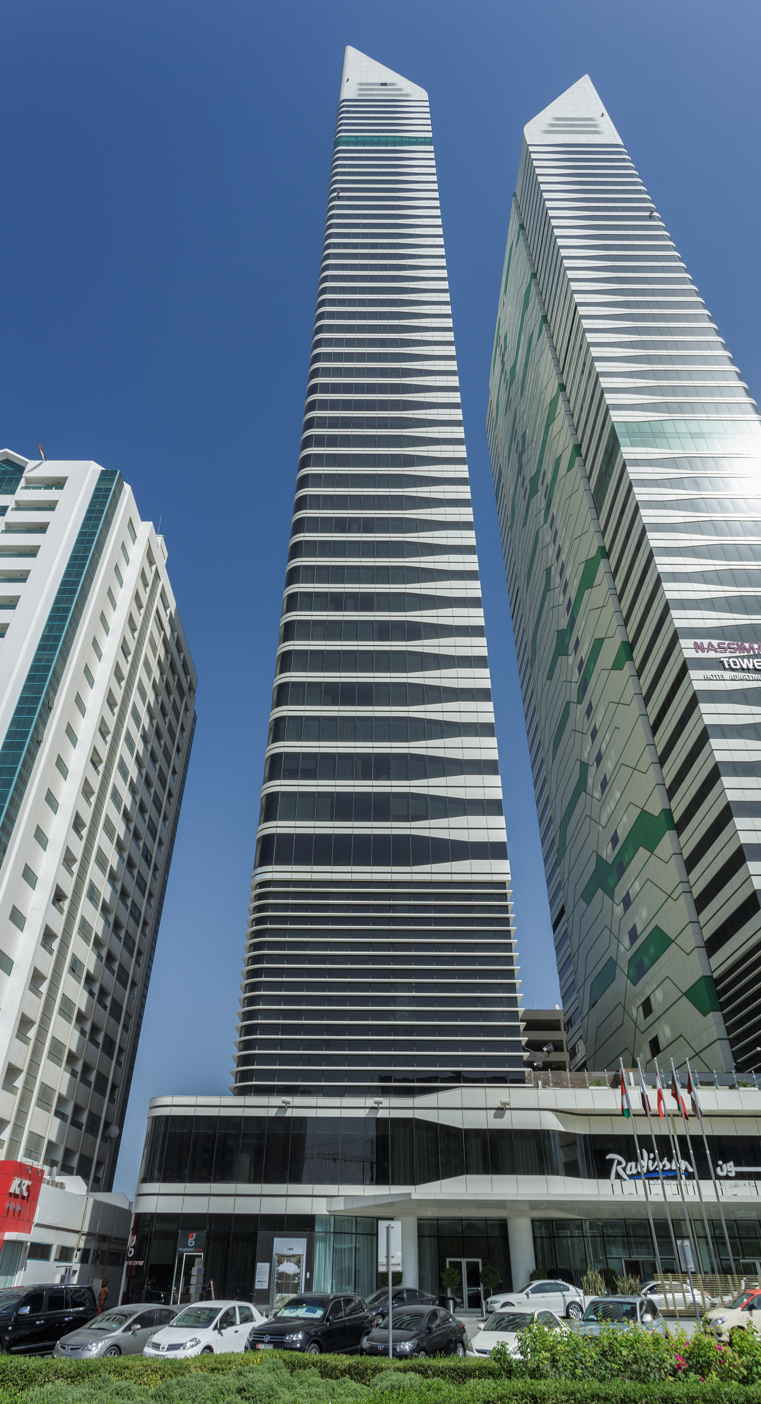 Radisson Royal Hotel Dubai - View from the southeast