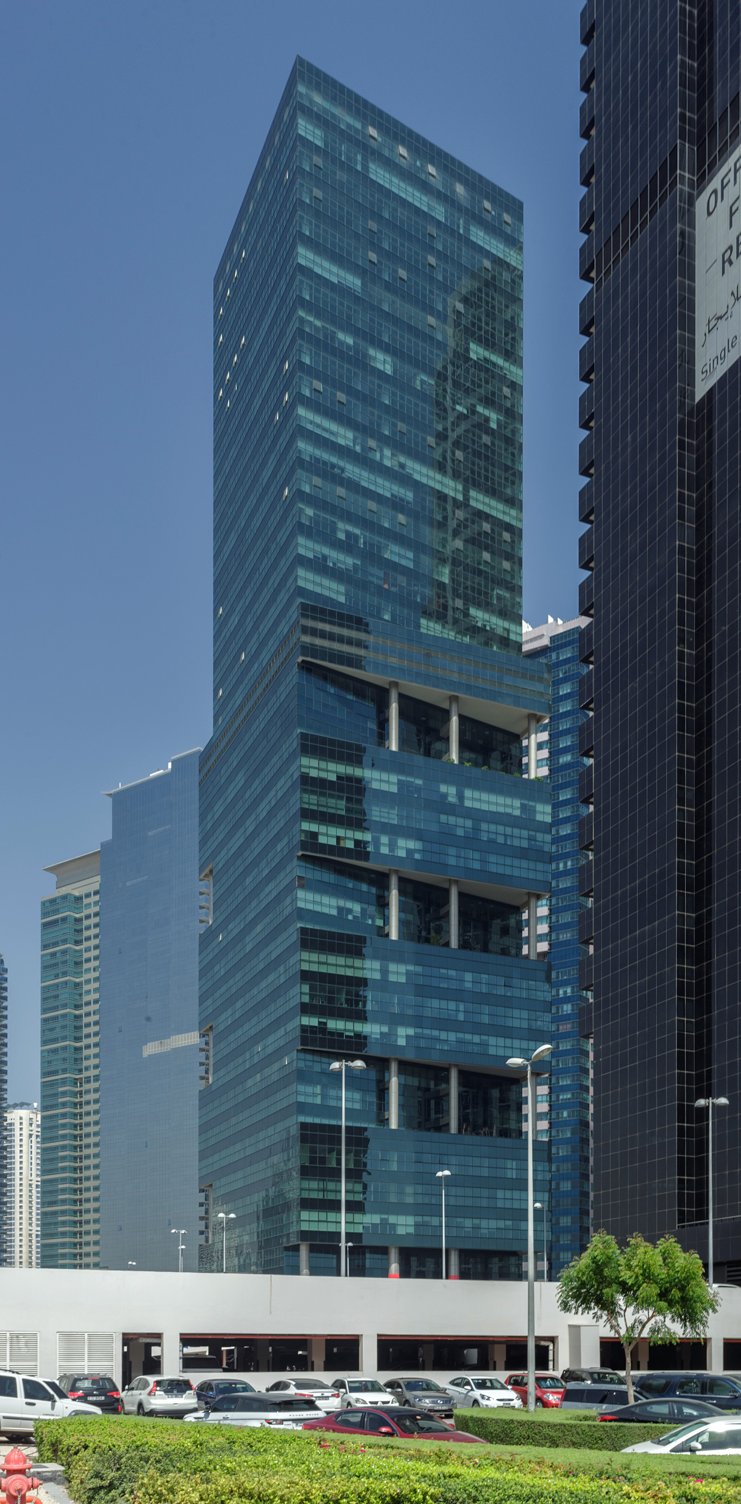 Swiss Tower - View from the east