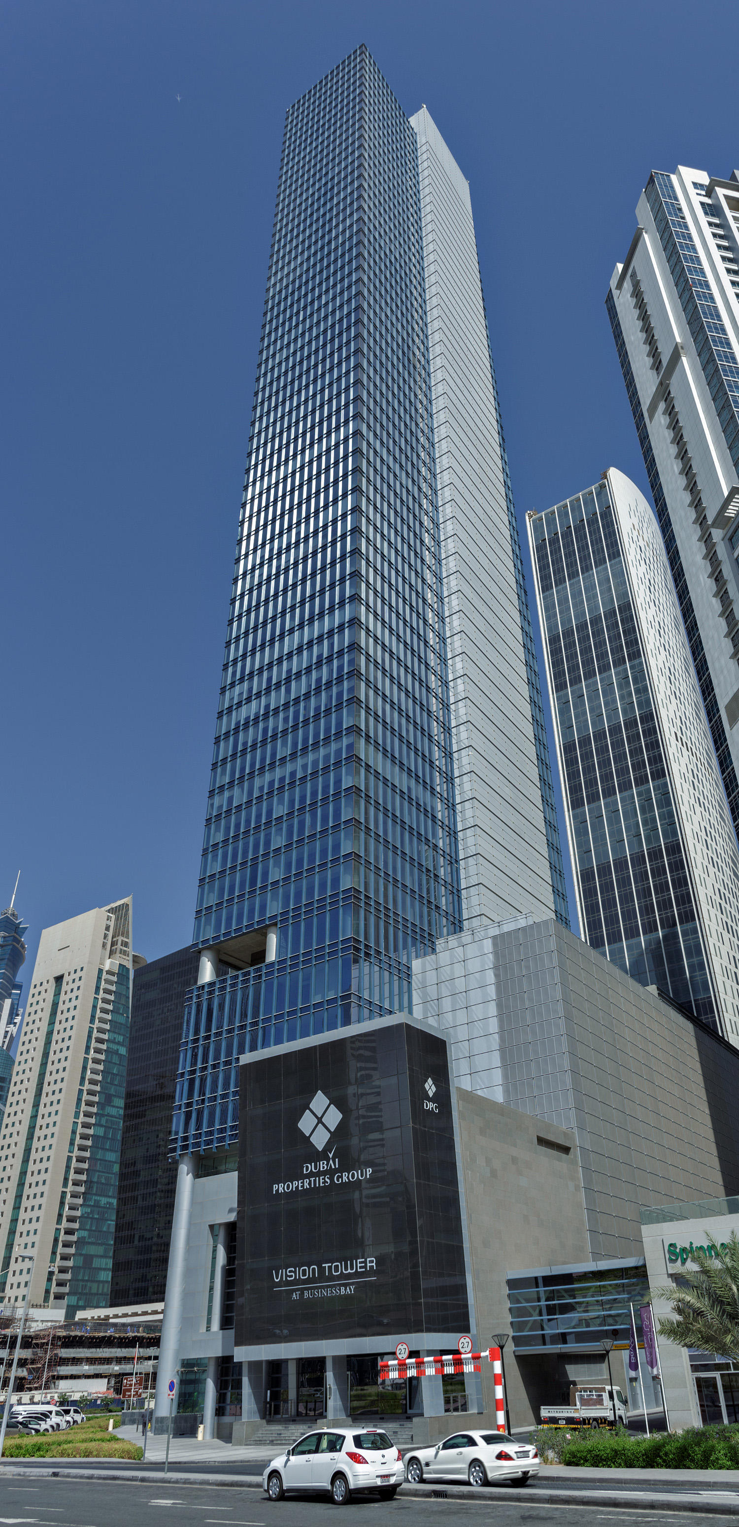 Vision Tower - View from the southeast