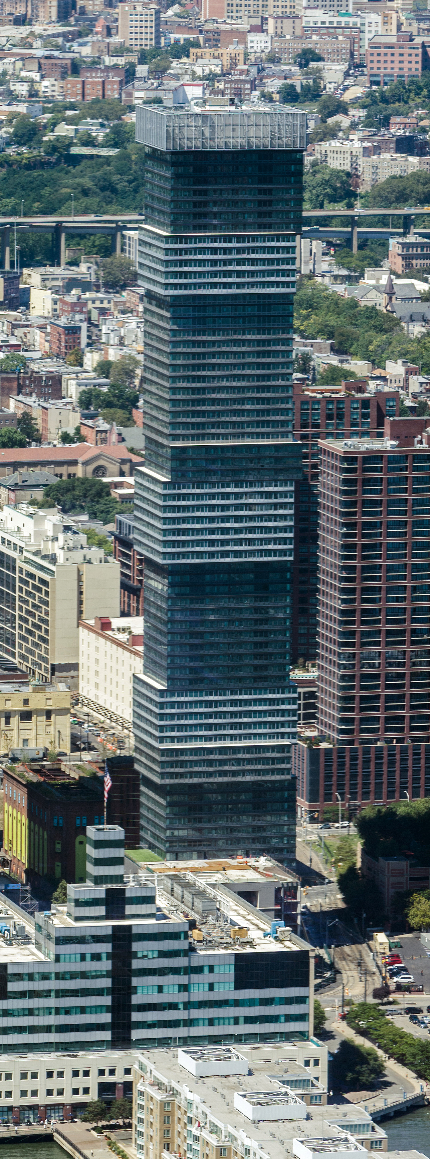 Jersey City Urby - View from One World Observatory