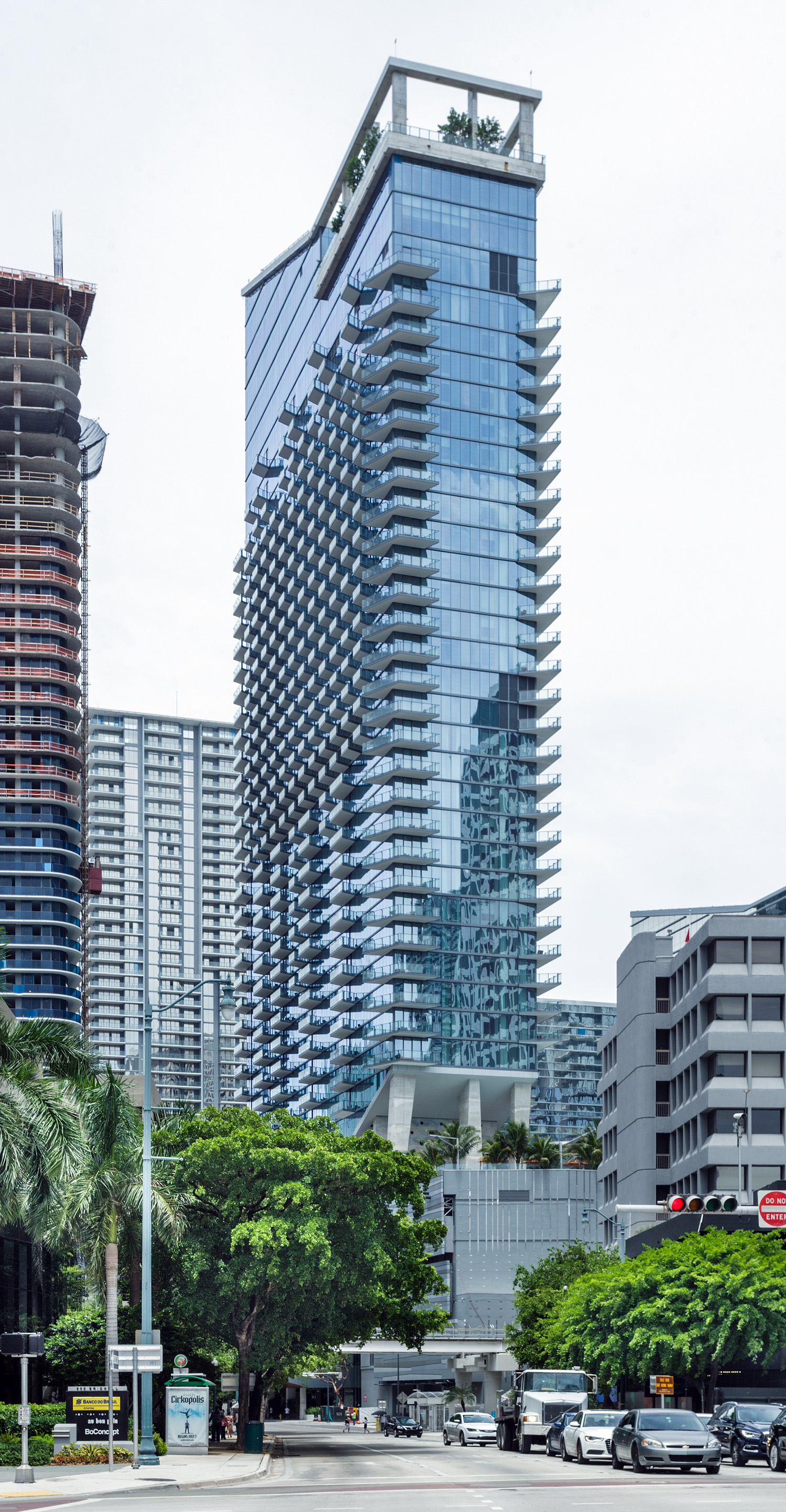 EAST Miami - View from the east