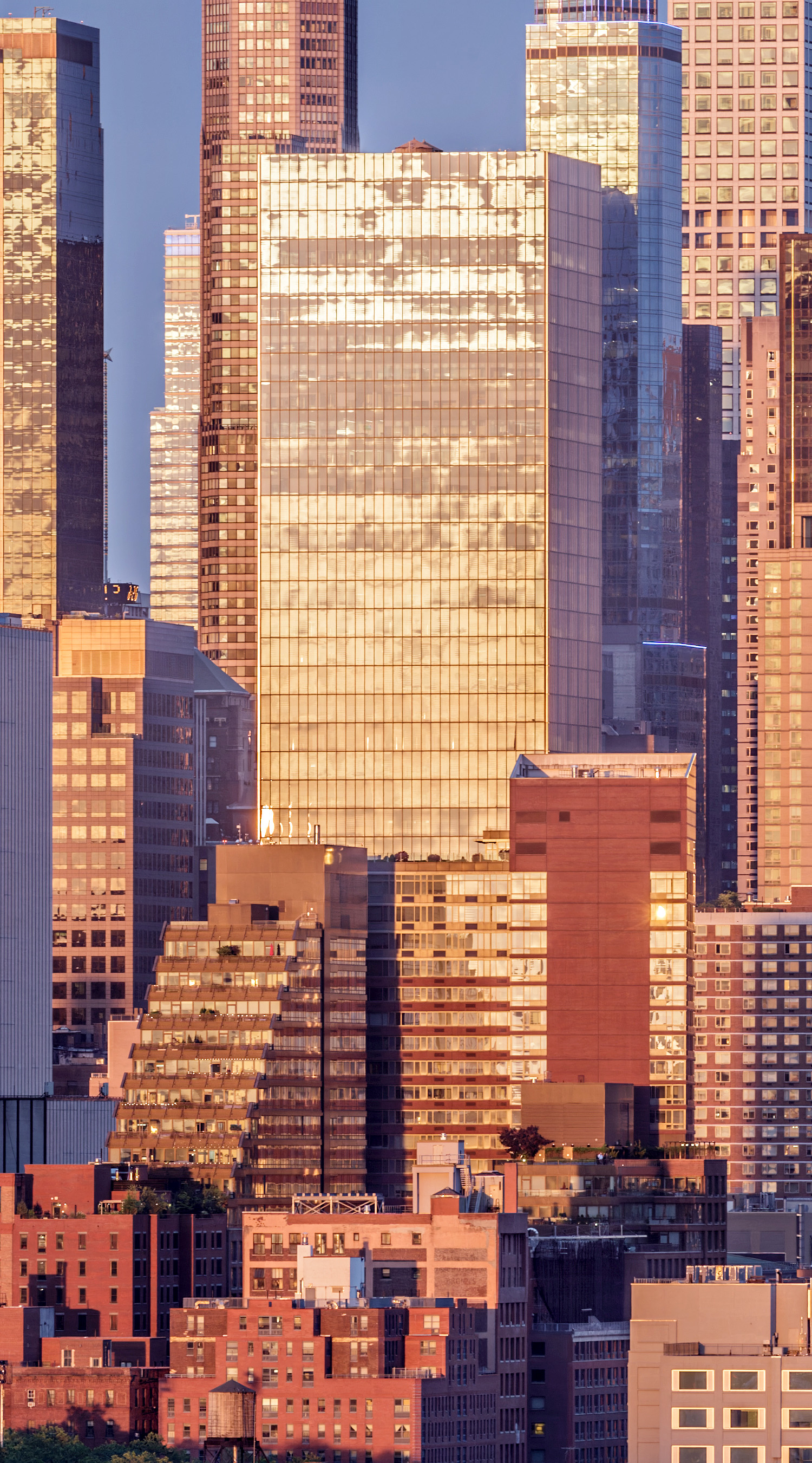 250 West 55th Street - View from Weehawken