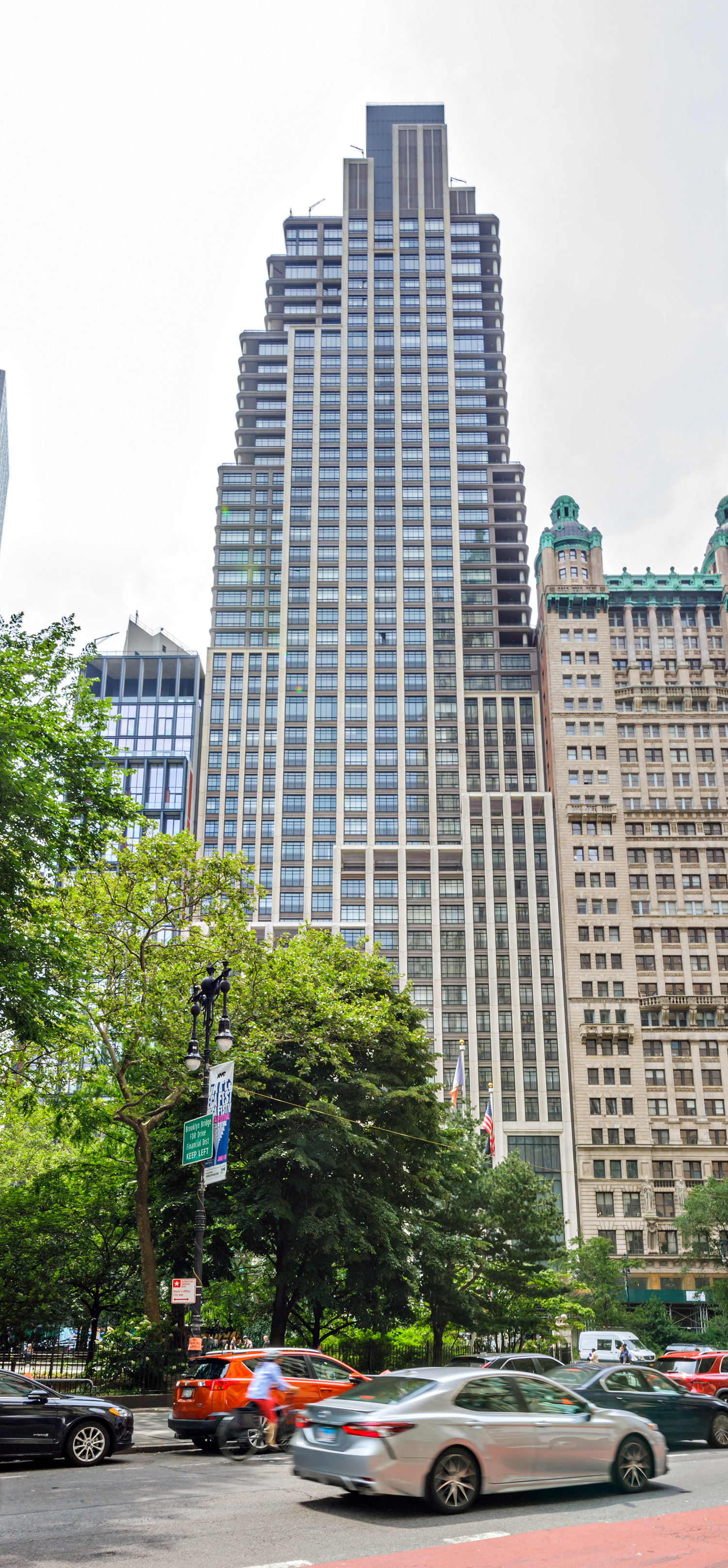 25 Park Row - View from the northwest