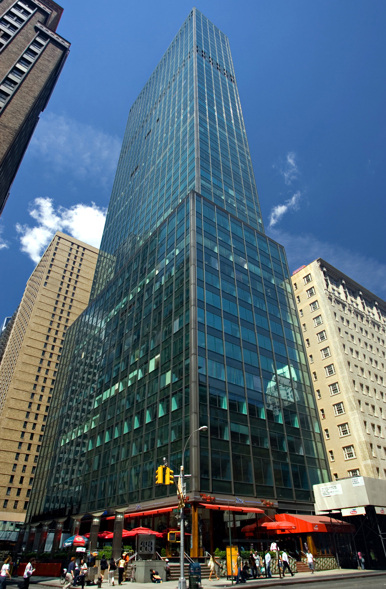 888 7th Avenue - View from West 56th Street
