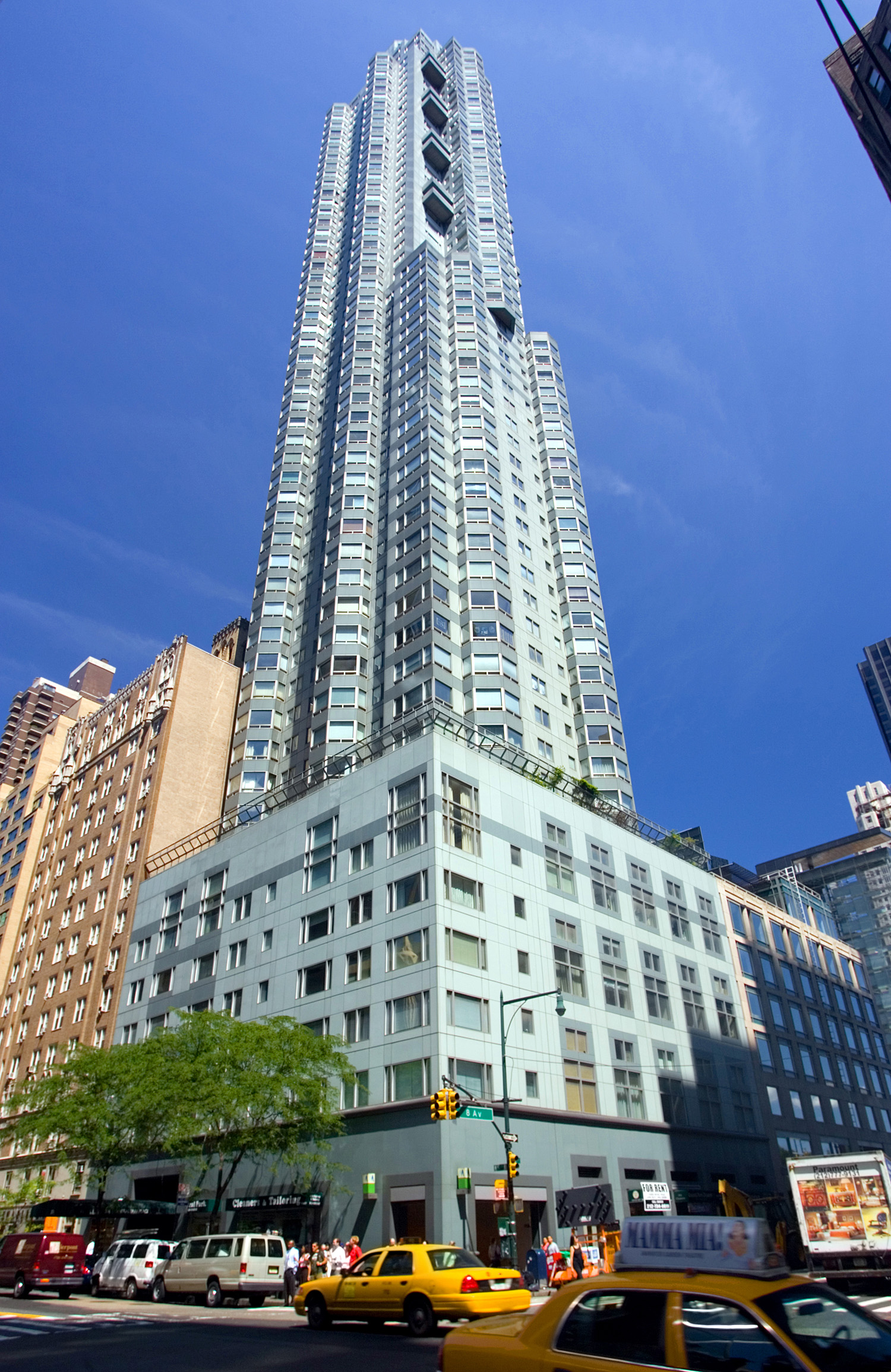 Central Park Place - View from the south