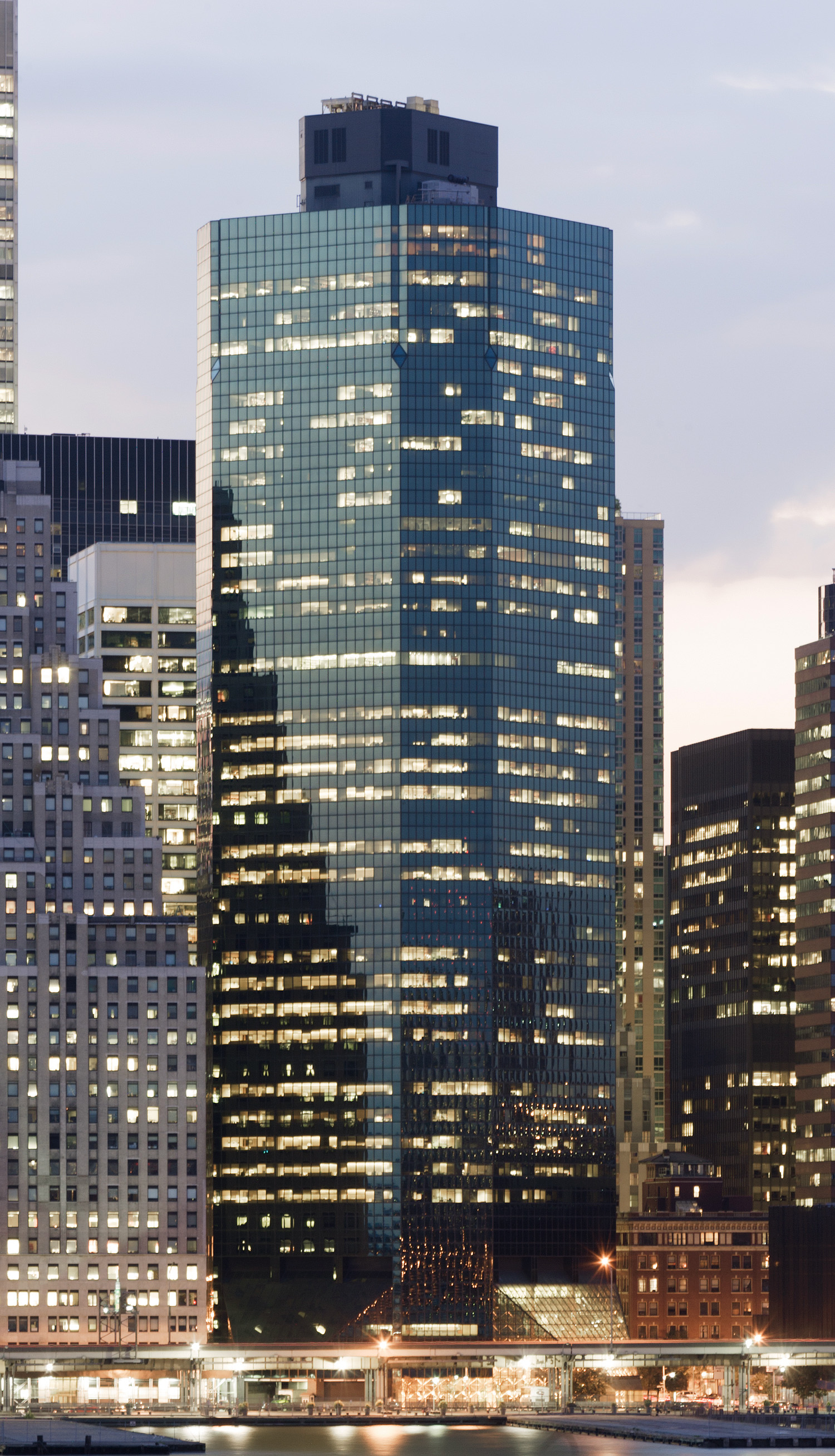 Continental Center - View from Brooklyn Heights