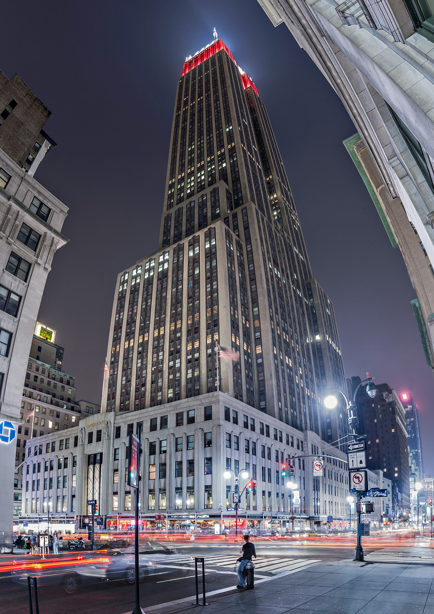 Empire State Building - Night view from GE Building