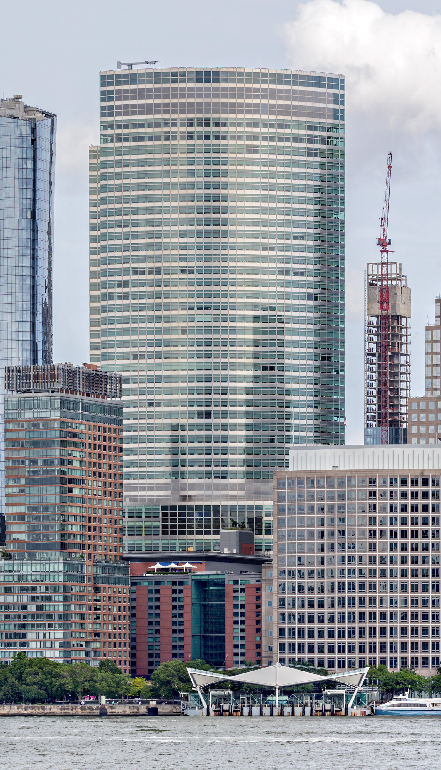 Goldman Sachs Headquarters - View from Jersey City