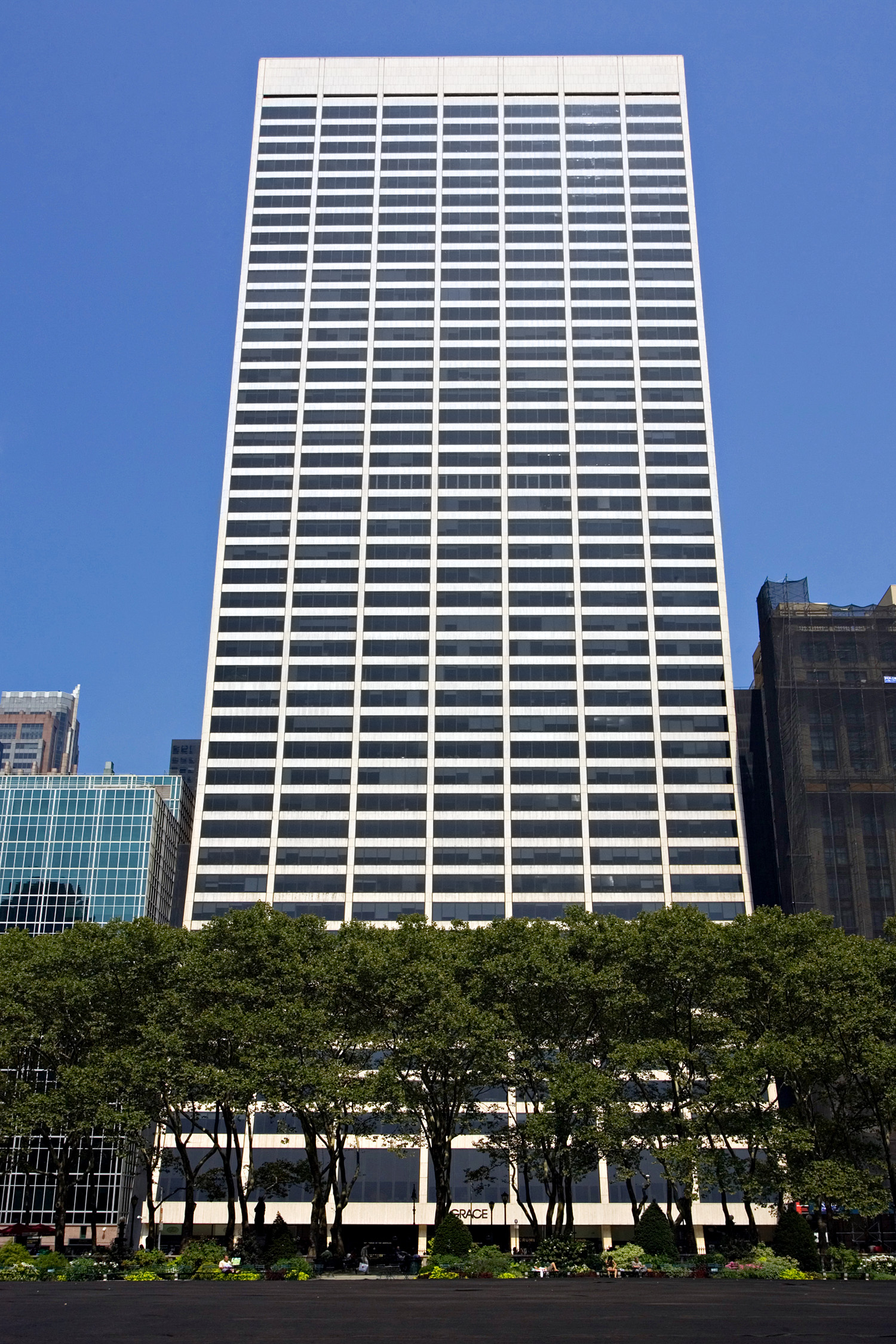 Grace Plaza - View from Bryant Park