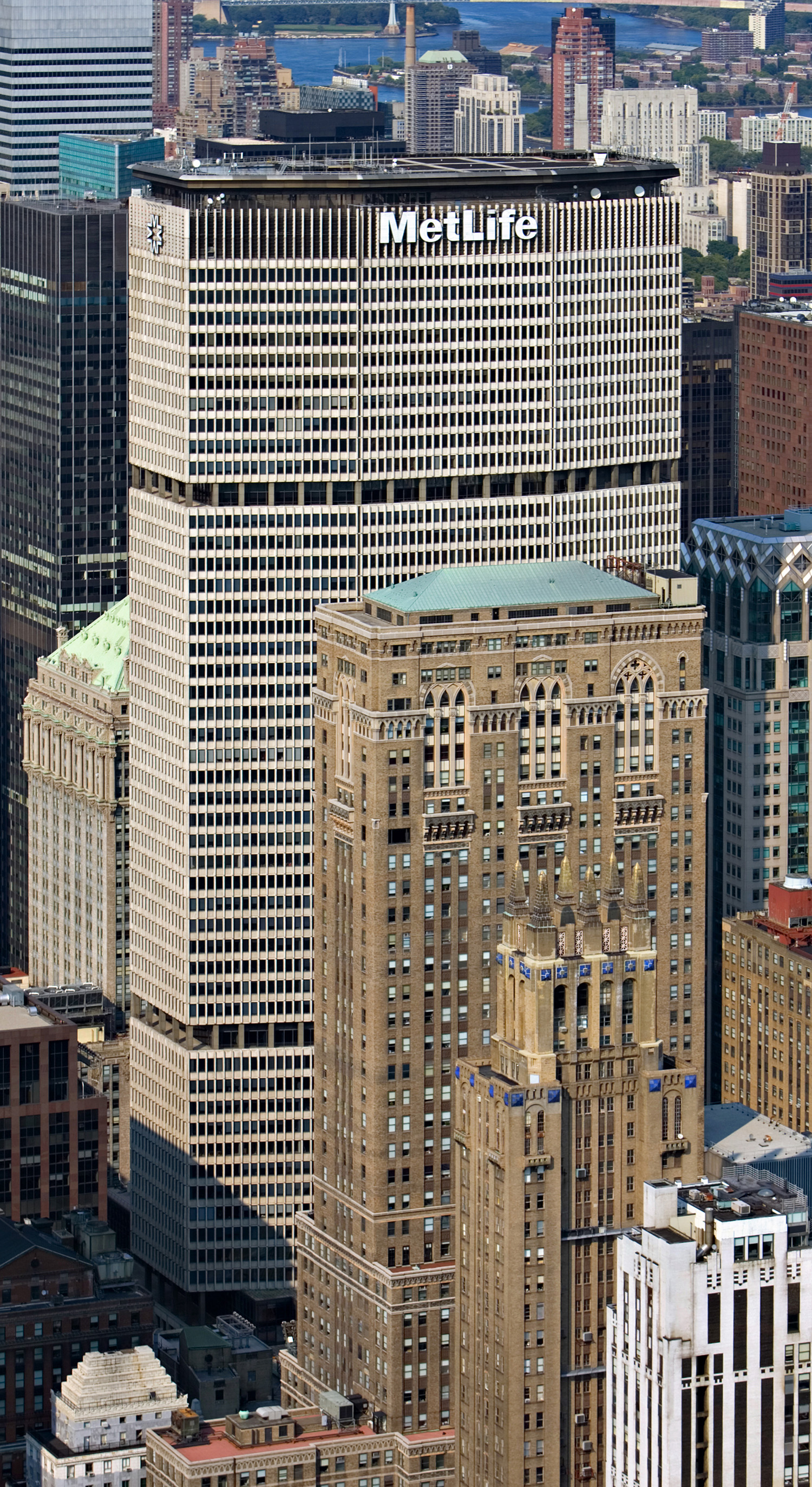 MetLife Building - View from Empire State Building