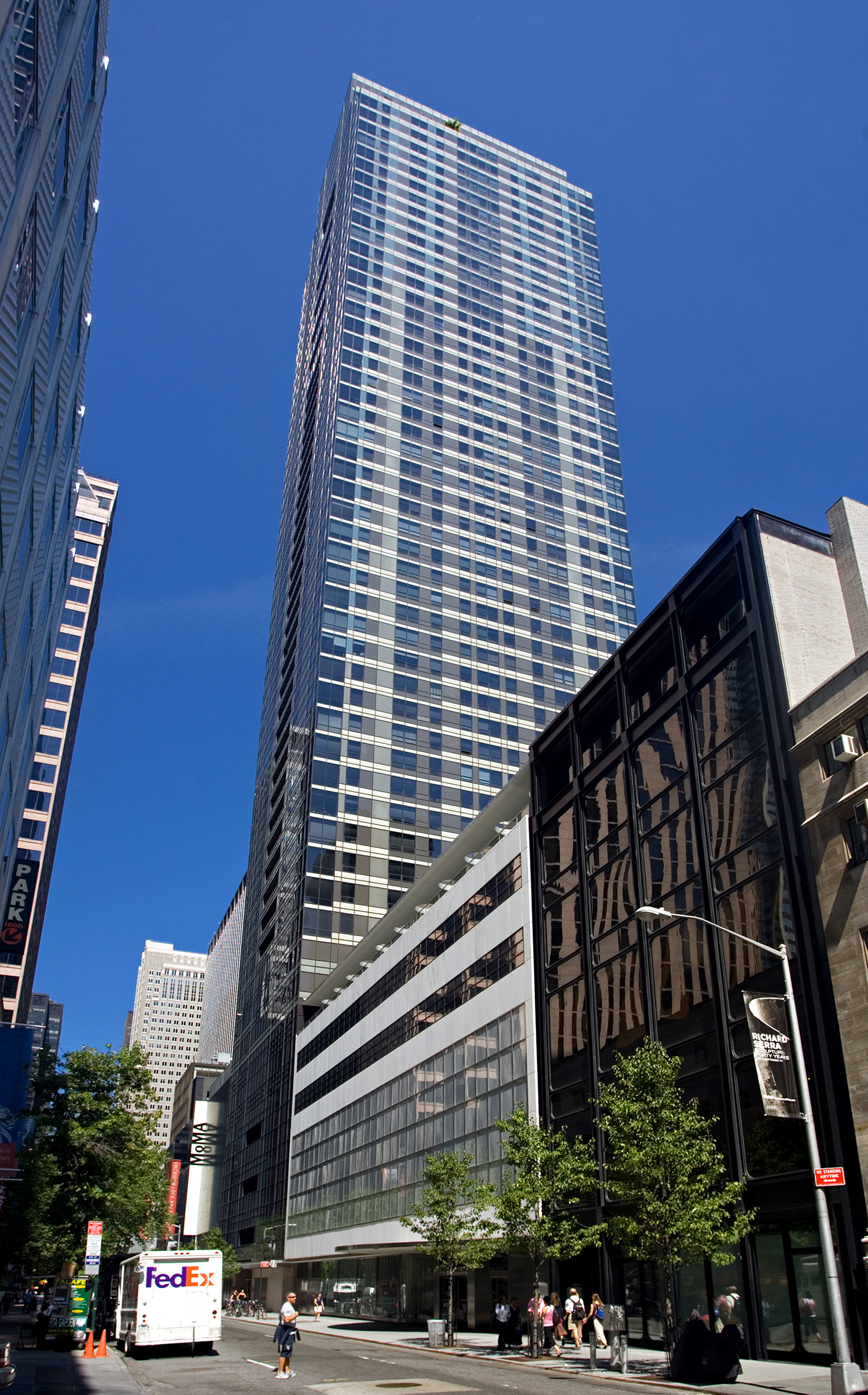 Museum Tower - View from the southeast