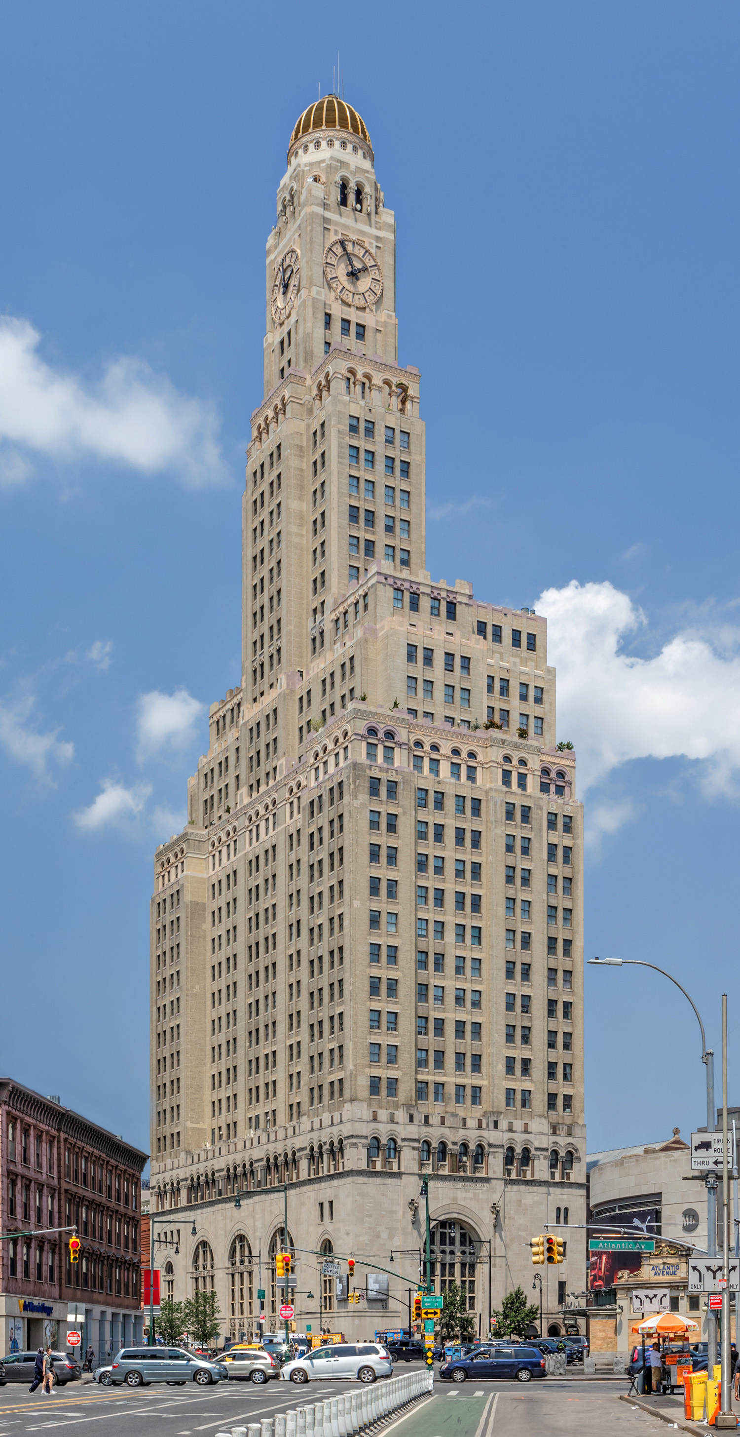 One Hanson Place - View from 4th Avenue