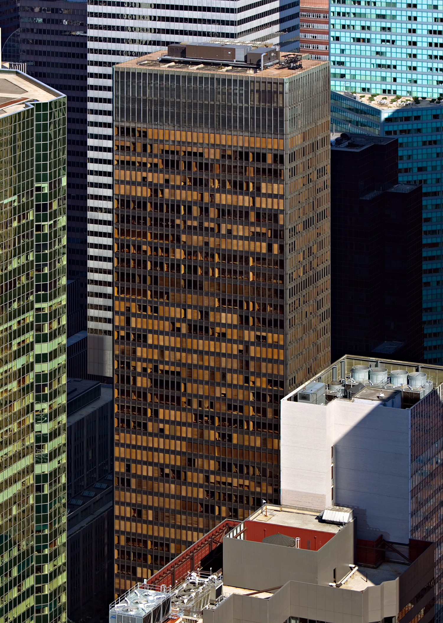 Seagram Building - View from Top of the Rock