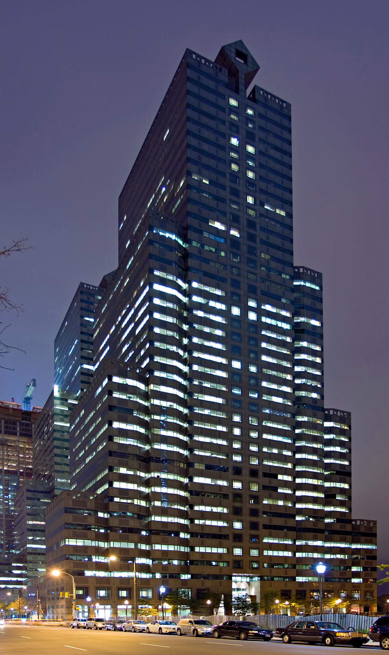 Two Commerce Square - Night view from Market Street